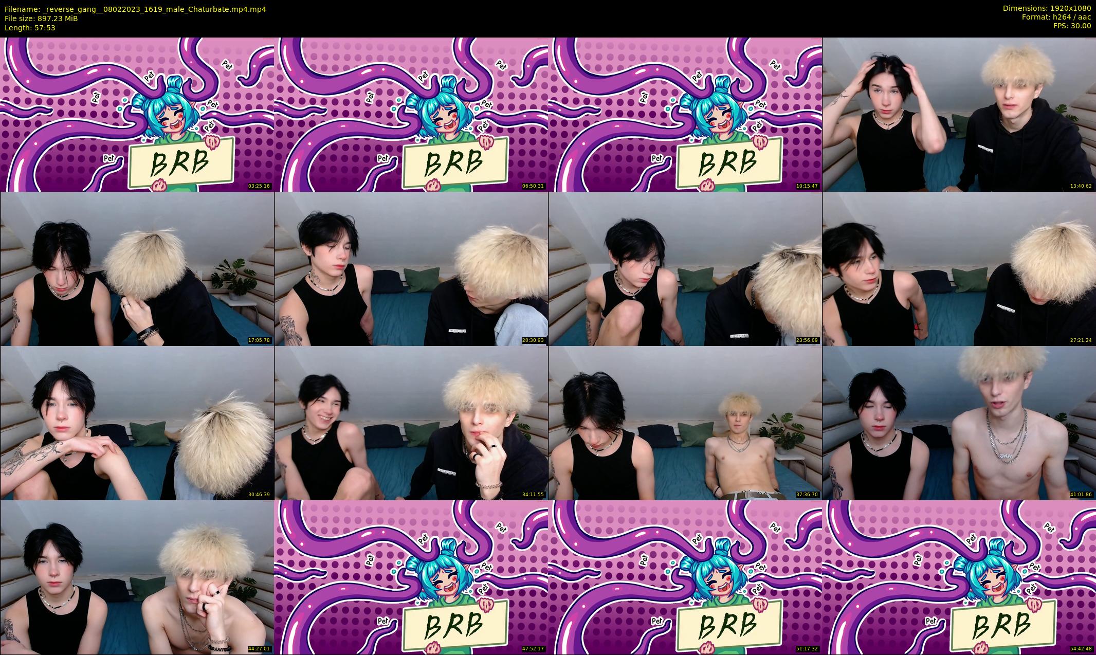 _reverse_gang_ — 58 minute Chaturbate couple cam show recording, 1080p, Feb 8, 2023