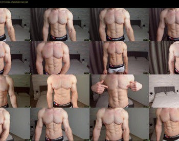 adam_muscle_ — 49 minute Chaturbate male cam show recording, 1080p, Feb 8, 2023