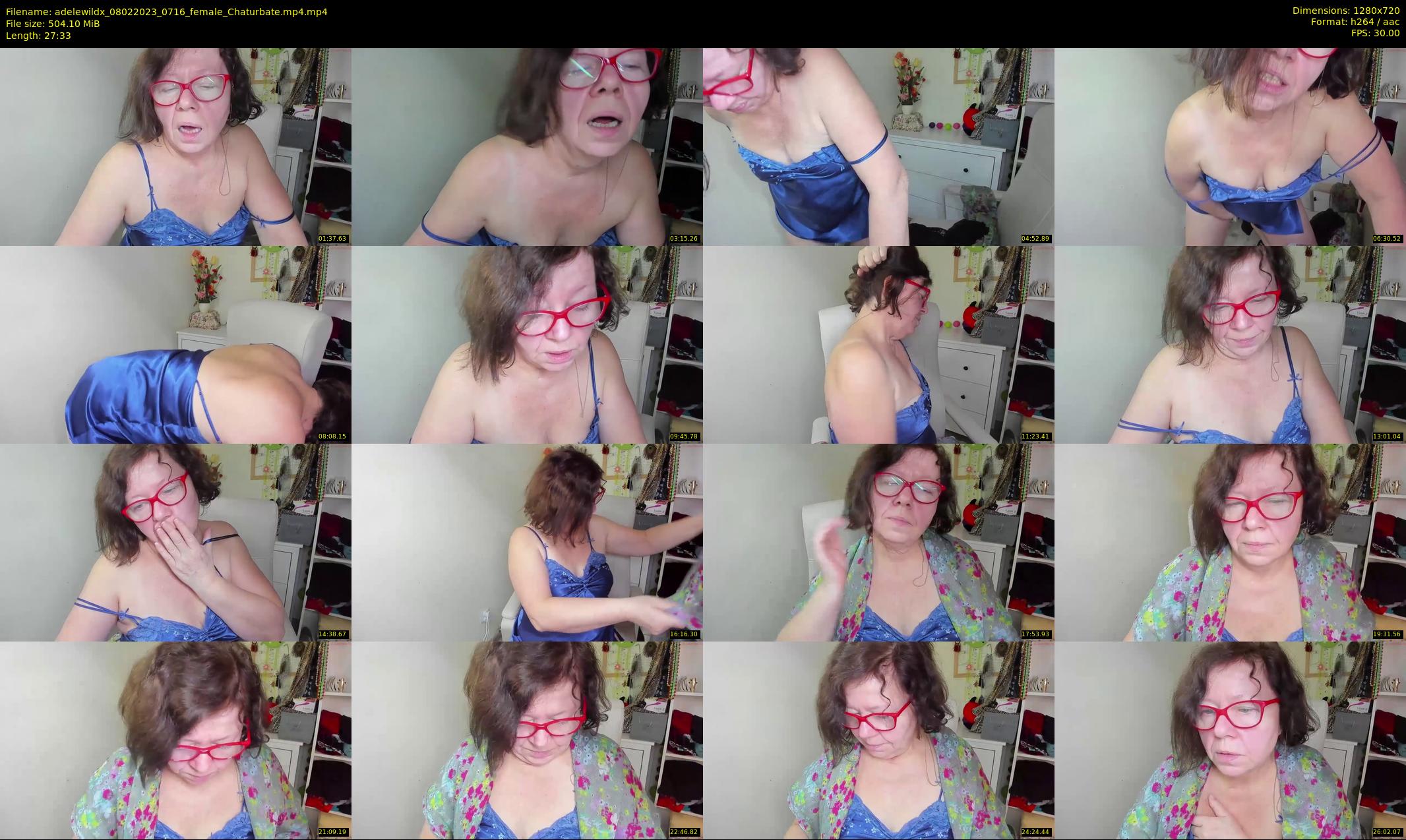 adelewildx — 28 minute Chaturbate female cam show recording, 720p, Feb 8, 2023