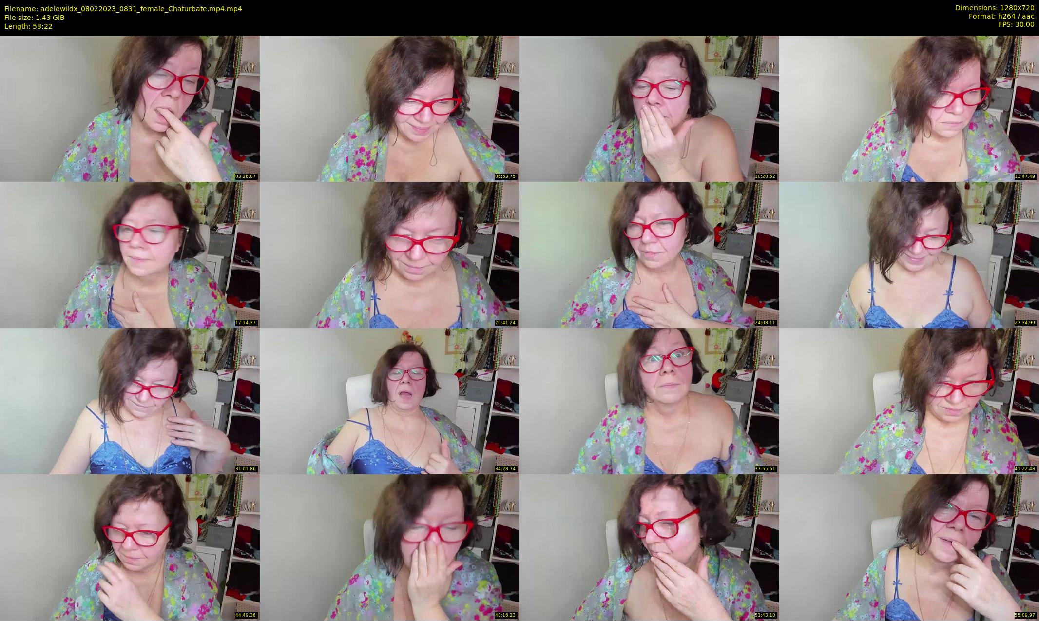adelewildx — 59 minute Chaturbate female cam show recording, 720p, Feb 8, 2023