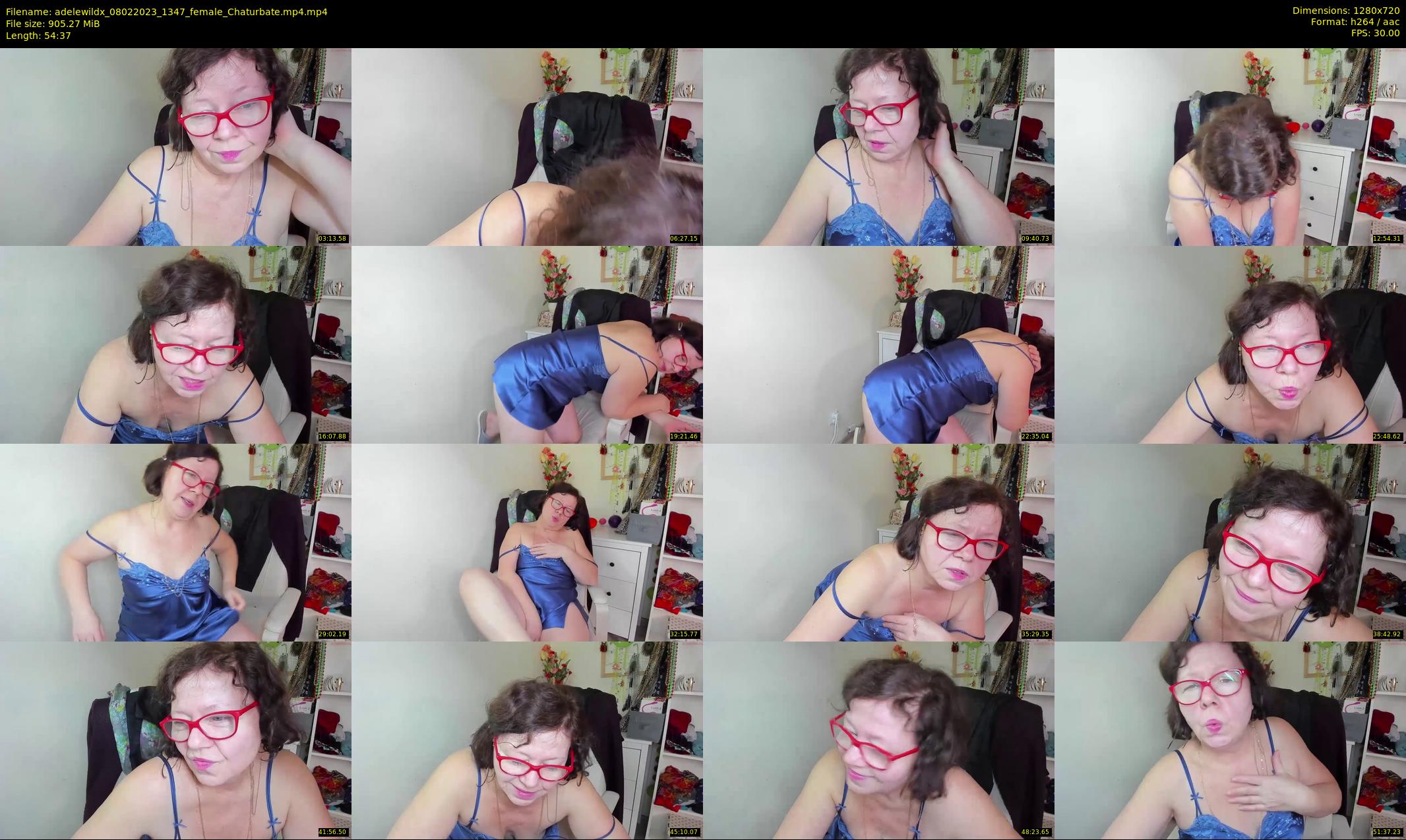adelewildx — 55 minute Chaturbate female cam show recording, 720p, Feb 8, 2023