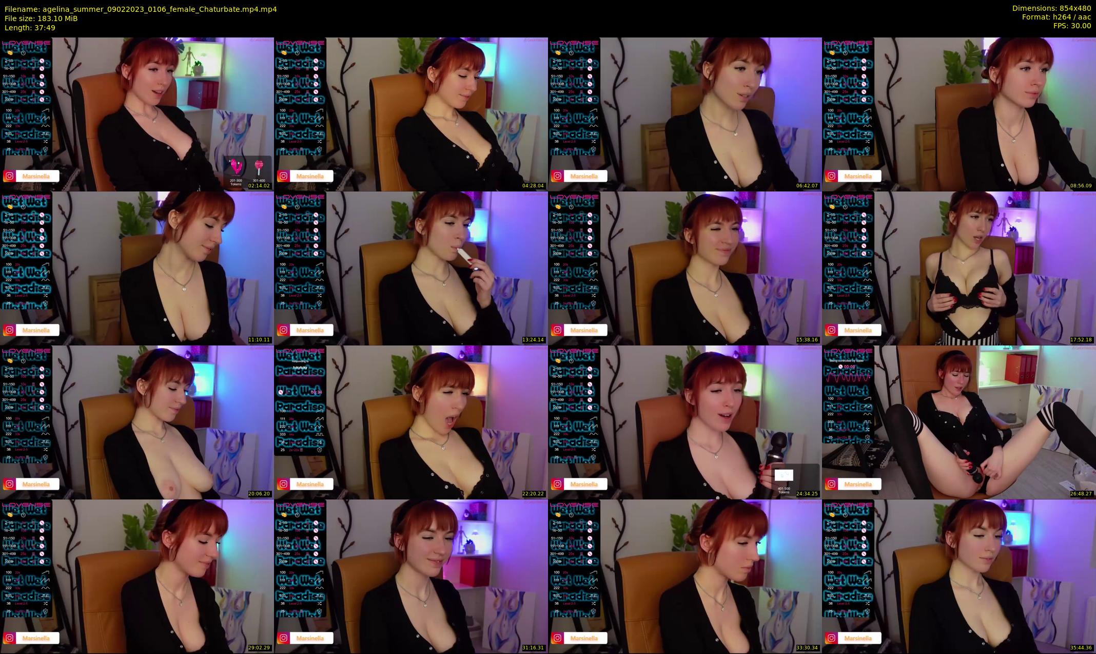 agelina_summer — 38 minute Chaturbate female cam show recording, 480p, Feb 9, 2023