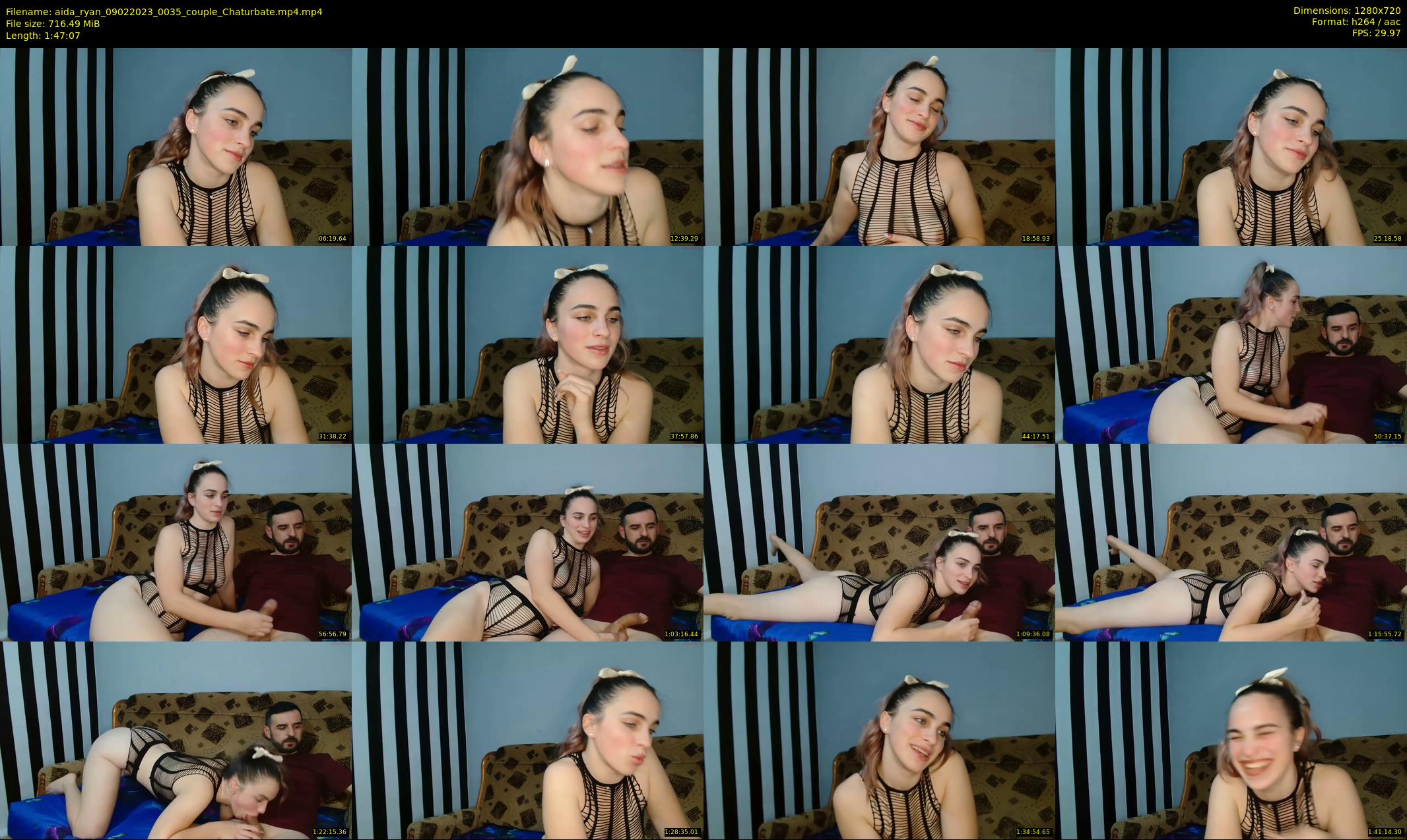 aida_ryan — 108 minute Chaturbate couple cam show recording, 720p, Feb 9, 2023