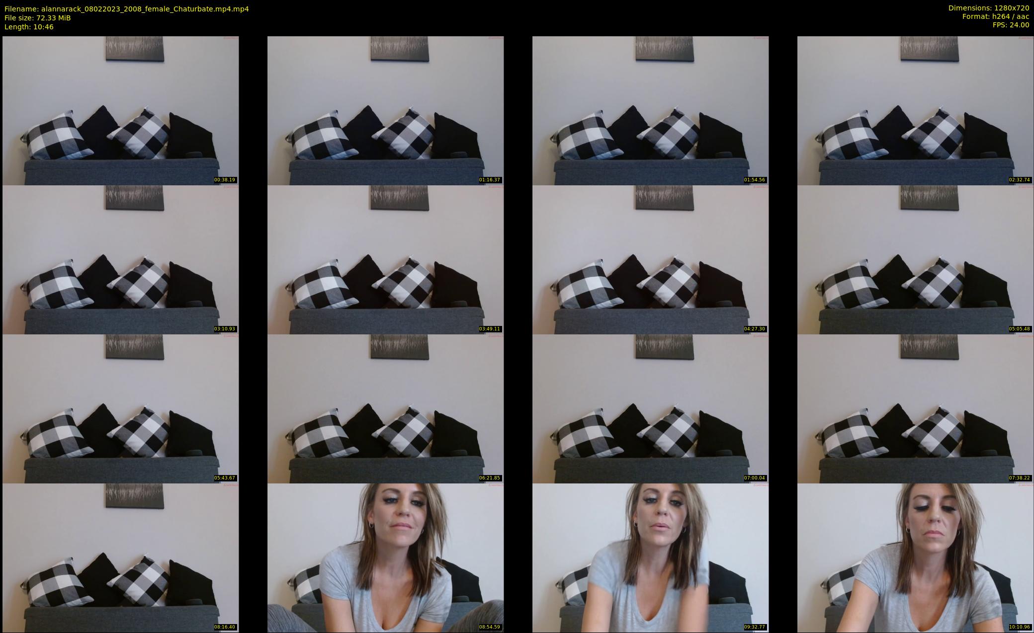 alannarack — 11 minute Chaturbate female cam show recording, 720p, Feb 8, 2023