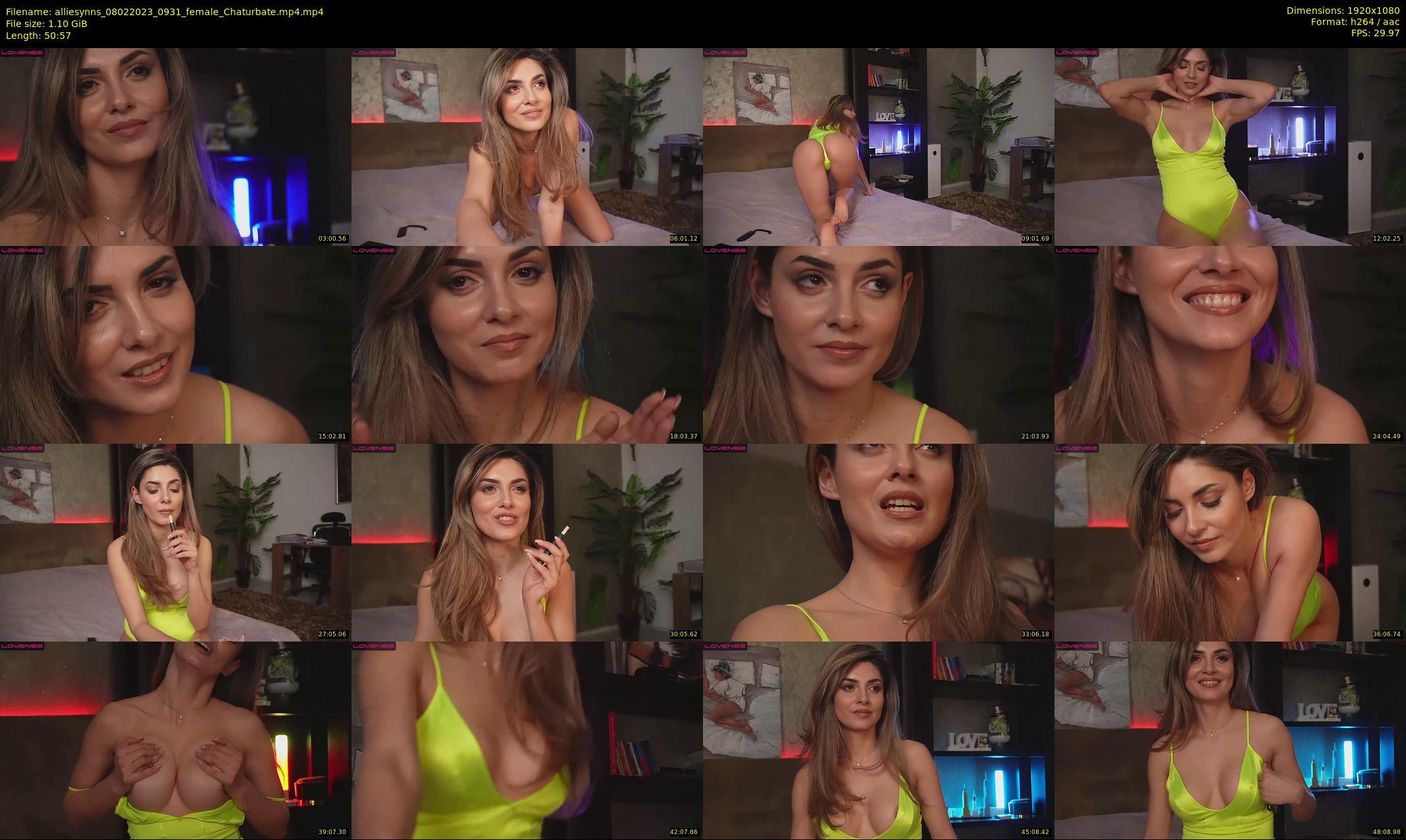 alliesynns — 51 minute Chaturbate female cam show recording, 1080p, Feb 8, 2023