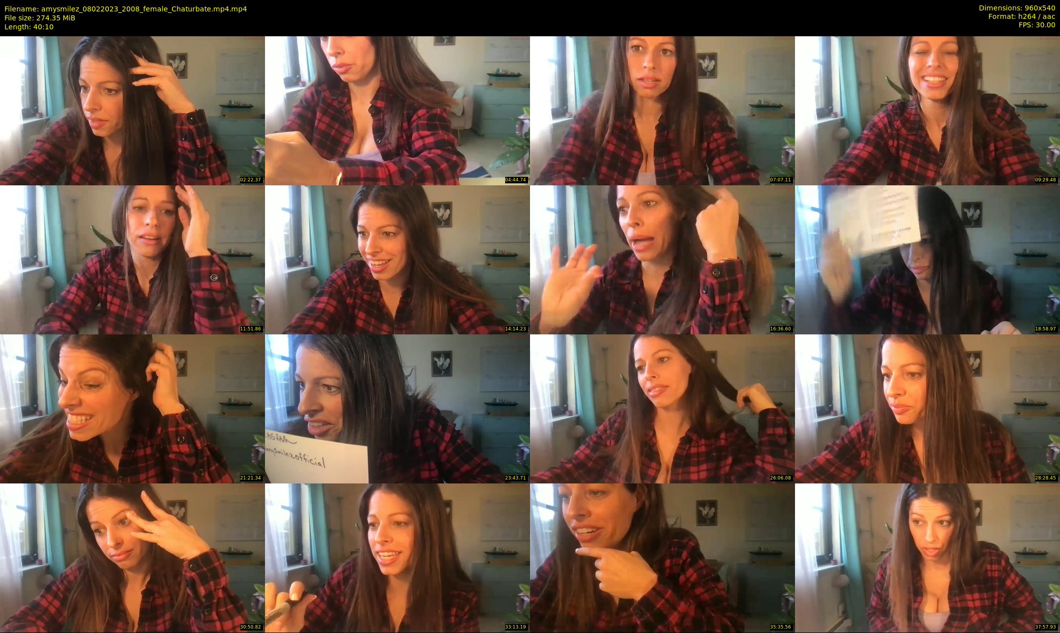 amysmilez — 41 minute Chaturbate female cam show recording, 480p, Feb 8, 2023