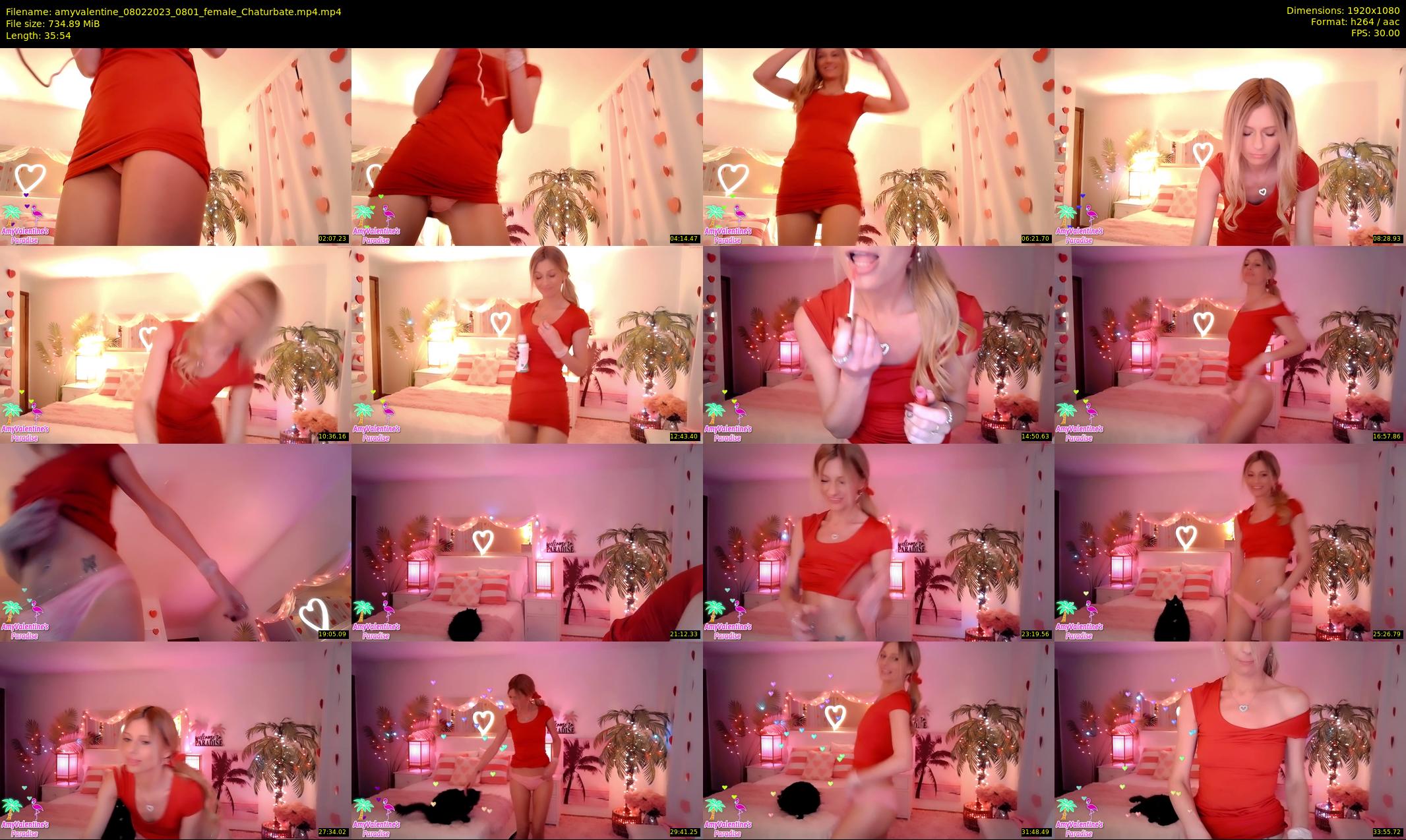 amyvalentine — 36 minute Chaturbate female cam show recording, 1080p, Feb 8, 2023
