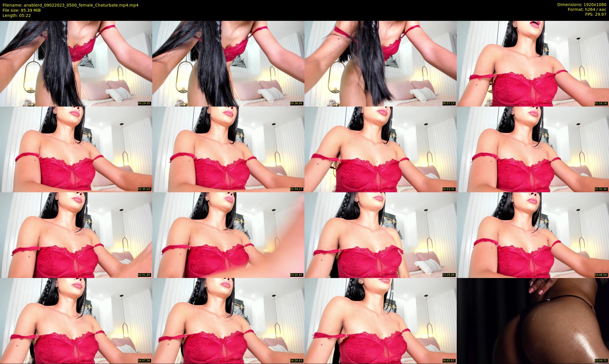 anablerd — 6 minute Chaturbate female cam show recording, 1080p, Feb 9, 2023