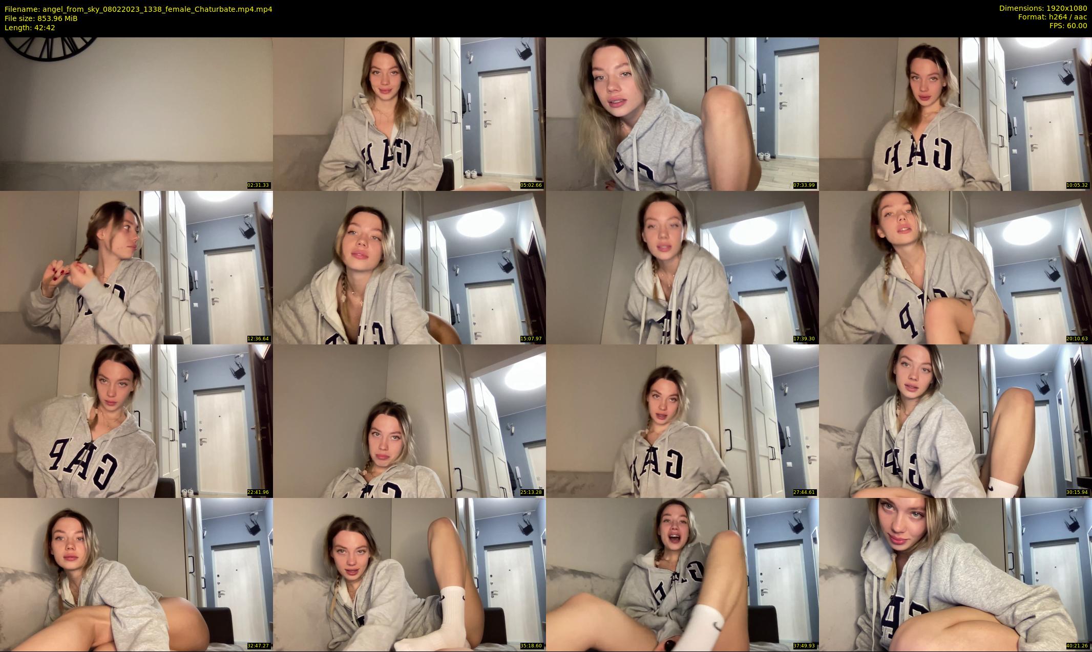 angel_from_sky — 43 minute Chaturbate female cam show recording, 1080p, Feb 8, 2023
