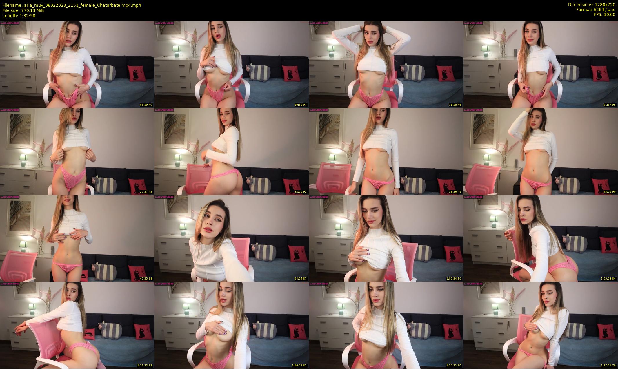 aria_muv — 93 minute Chaturbate female cam show recording, 720p, Feb 8, 2023