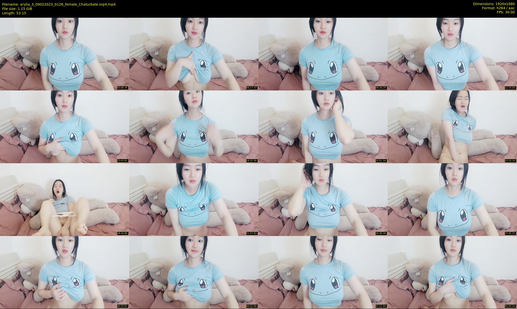 arylia_3 — 54 minute Chaturbate female cam show recording, 1080p, Feb 9, 2023