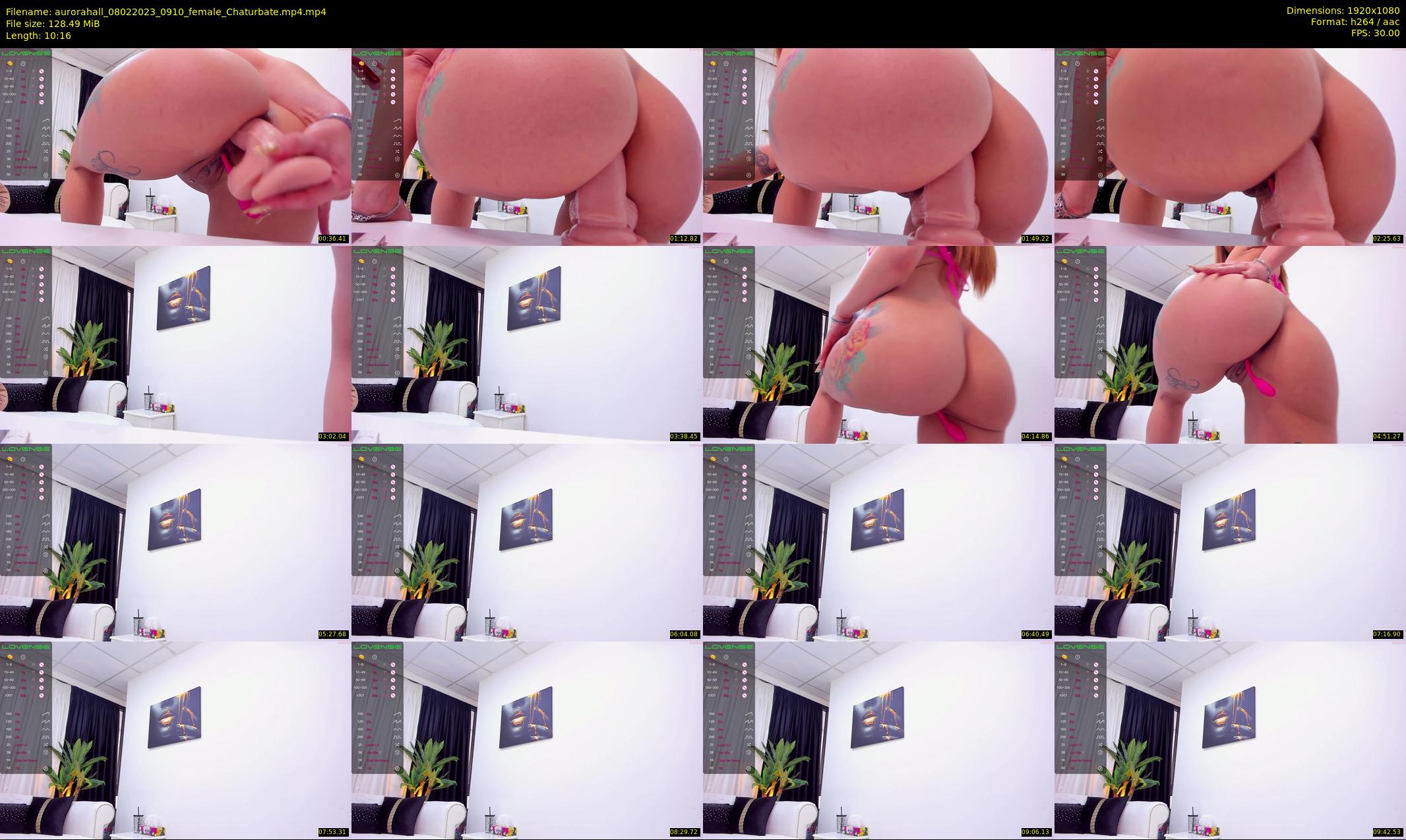 aurorahall — 11 minute Chaturbate female cam show recording, 1080p, Feb 8, 2023
