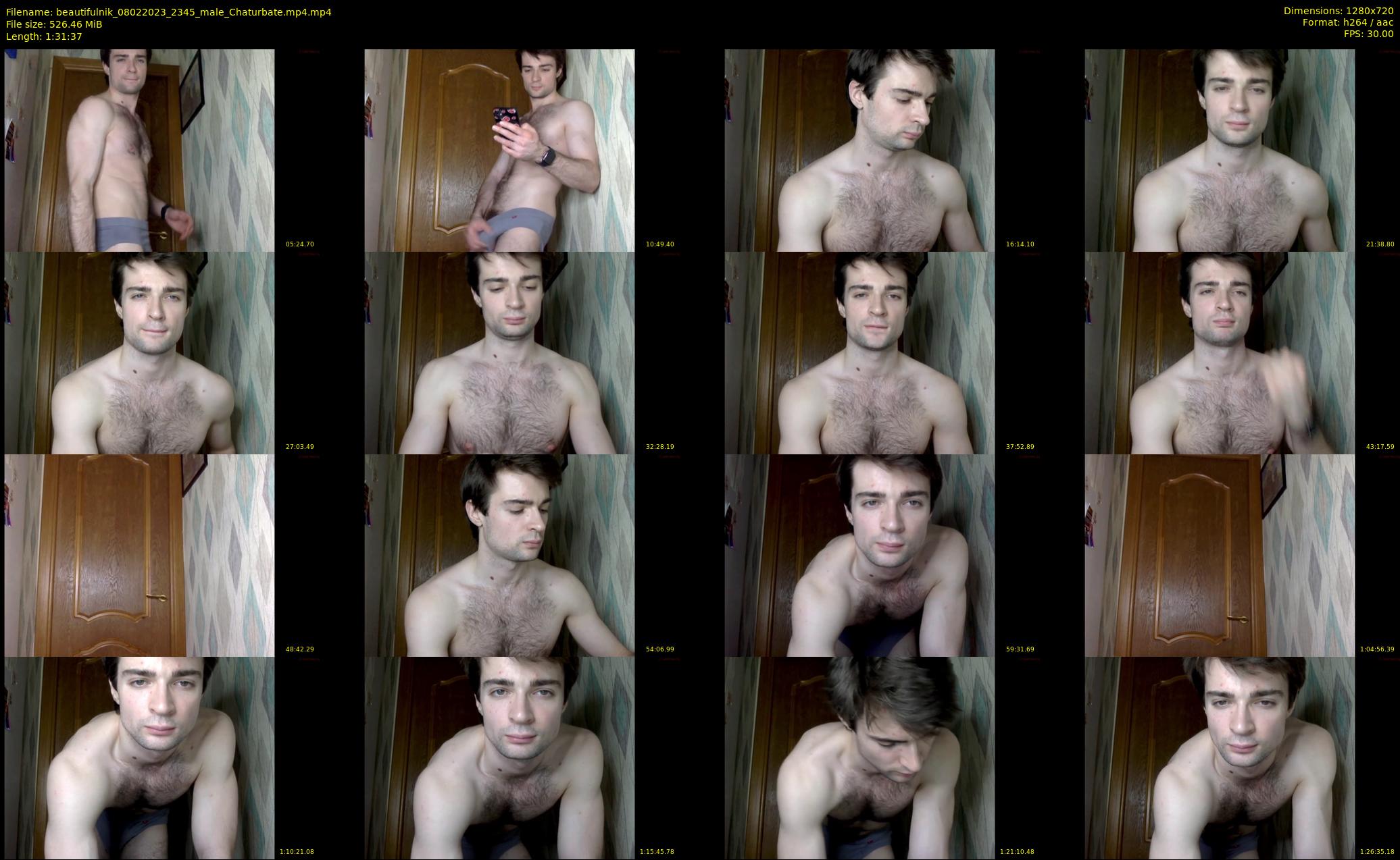 beautifulnik — 92 minute Chaturbate male cam show recording, 720p, Feb 8, 2023
