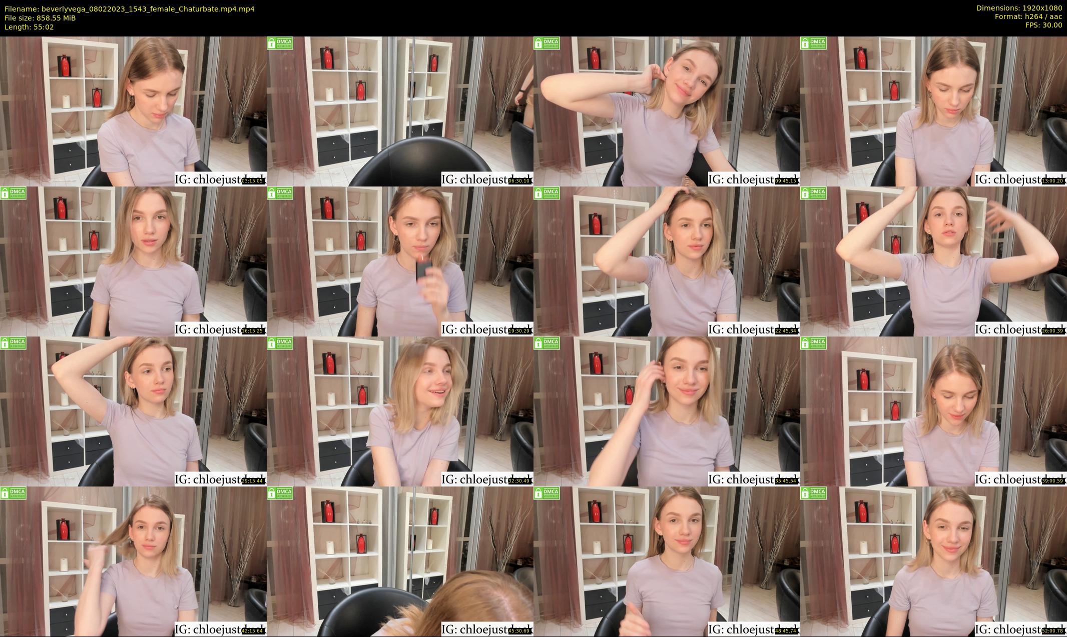 beverlyvega — 56 minute Chaturbate couple cam show recording, 1080p, Feb 8, 2023