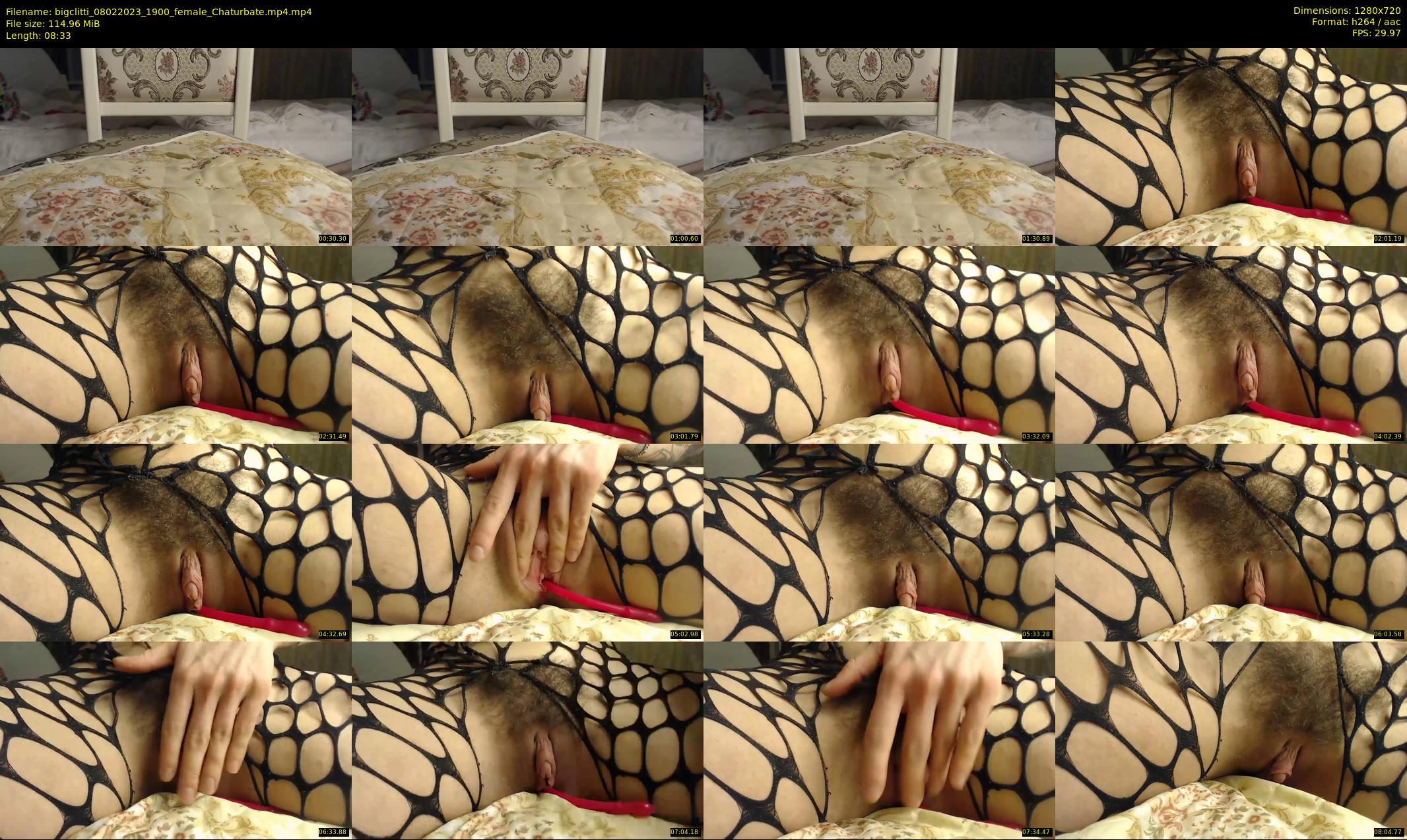 bigclitti — 9 minute Chaturbate female cam show recording, 720p, Feb 8, 2023