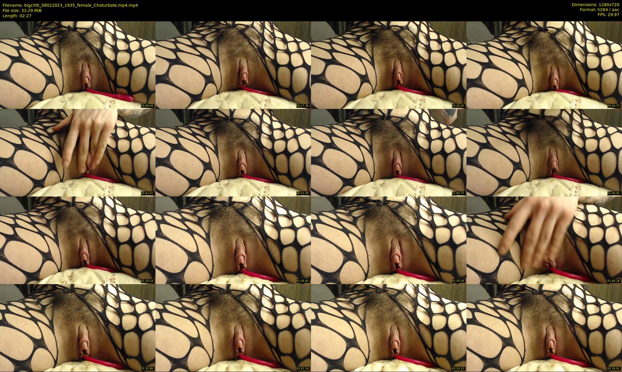 bigclitti — 3 minute Chaturbate female cam show recording, 720p, Feb 8, 2023