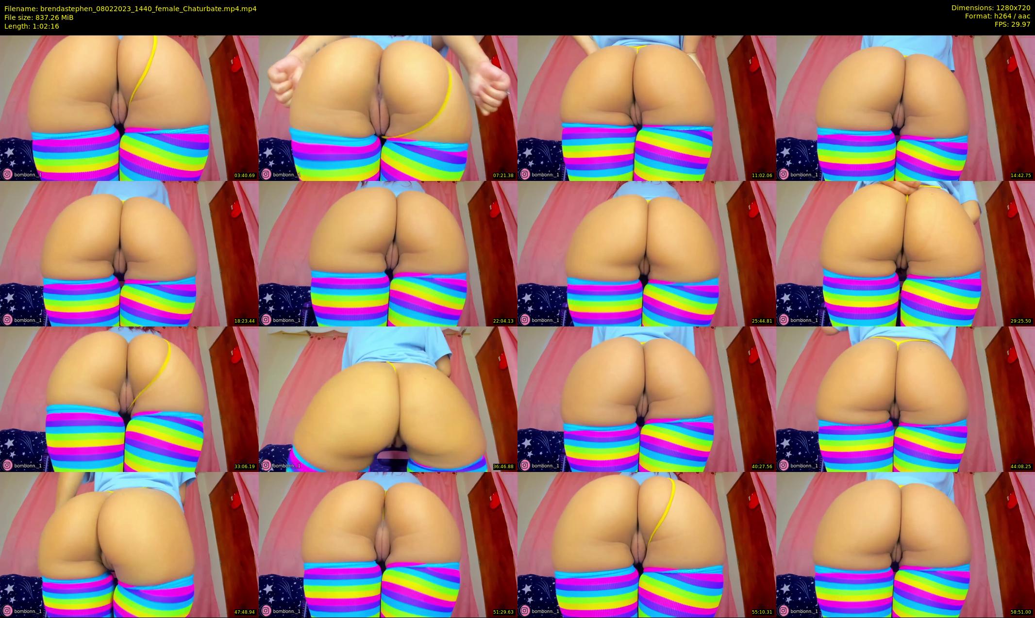 brendastephen — 63 minute Chaturbate female cam show recording, 720p, Feb 8, 2023