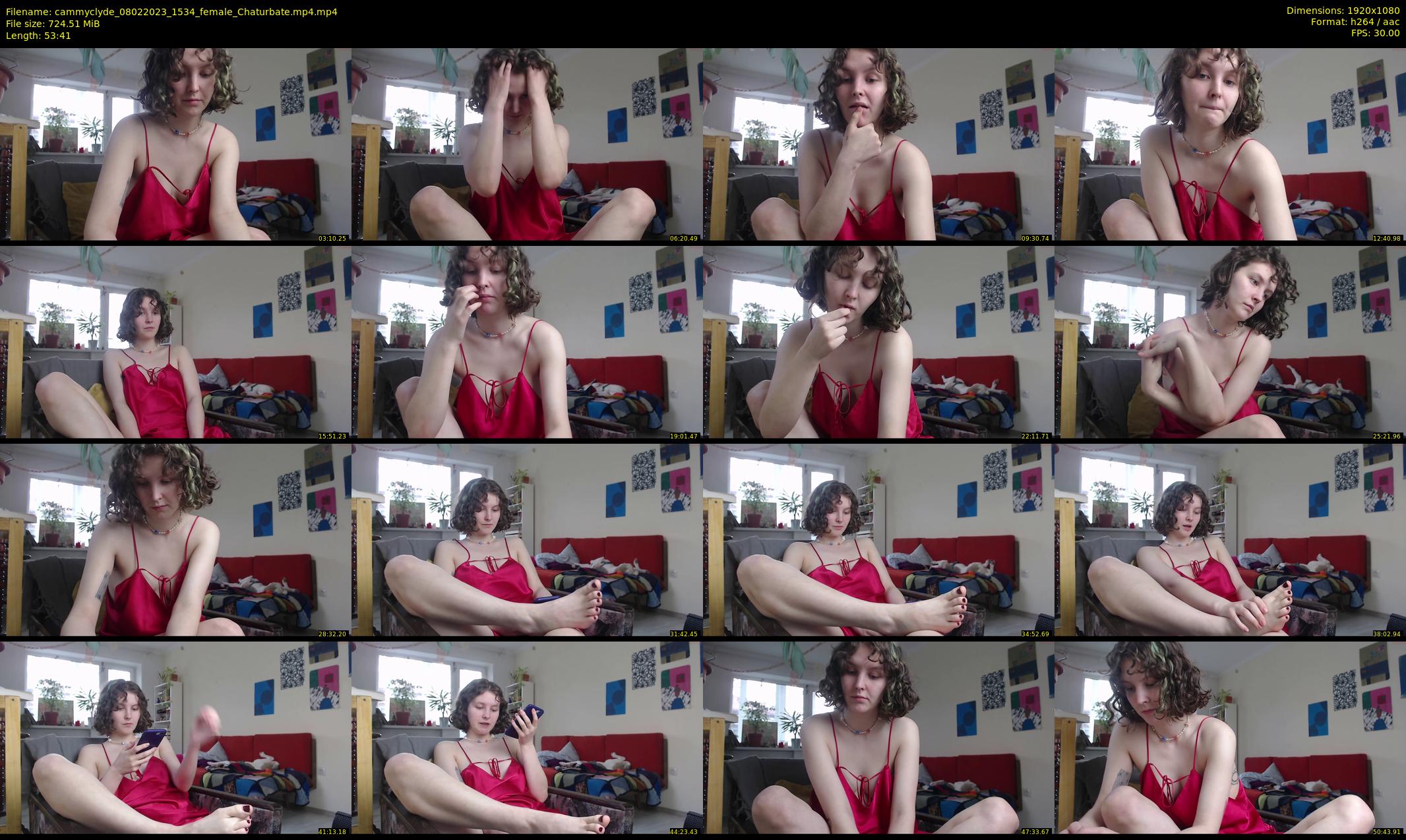 cammyclyde — 54 minute Chaturbate female cam show recording, 1080p, Feb 8, 2023