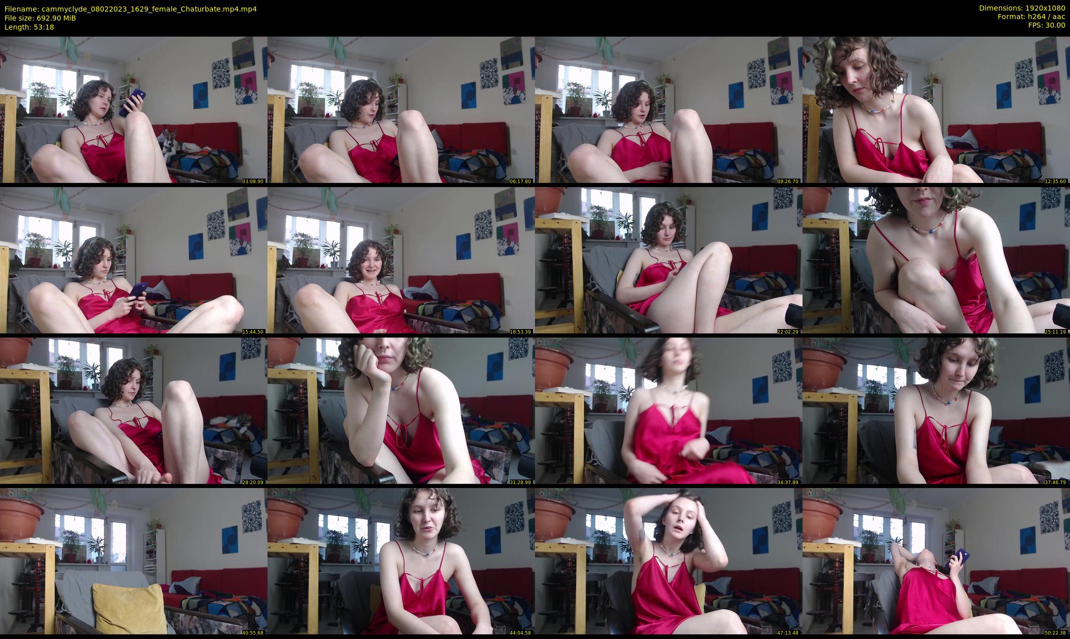 cammyclyde — 54 minute Chaturbate female cam show recording, 1080p, Feb 8, 2023