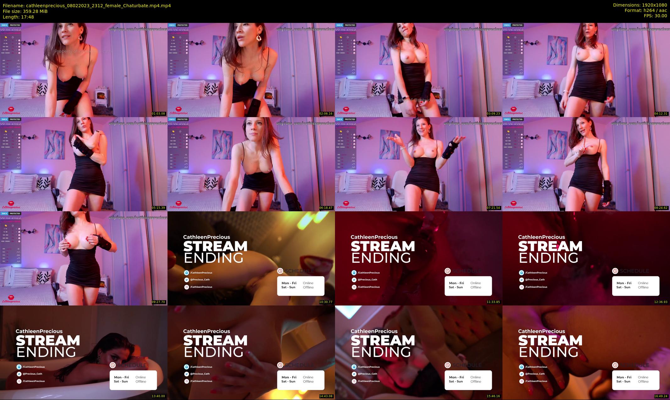 cathleenprecious — 18 minute Chaturbate female cam show recording, 1080p, Feb 8, 2023