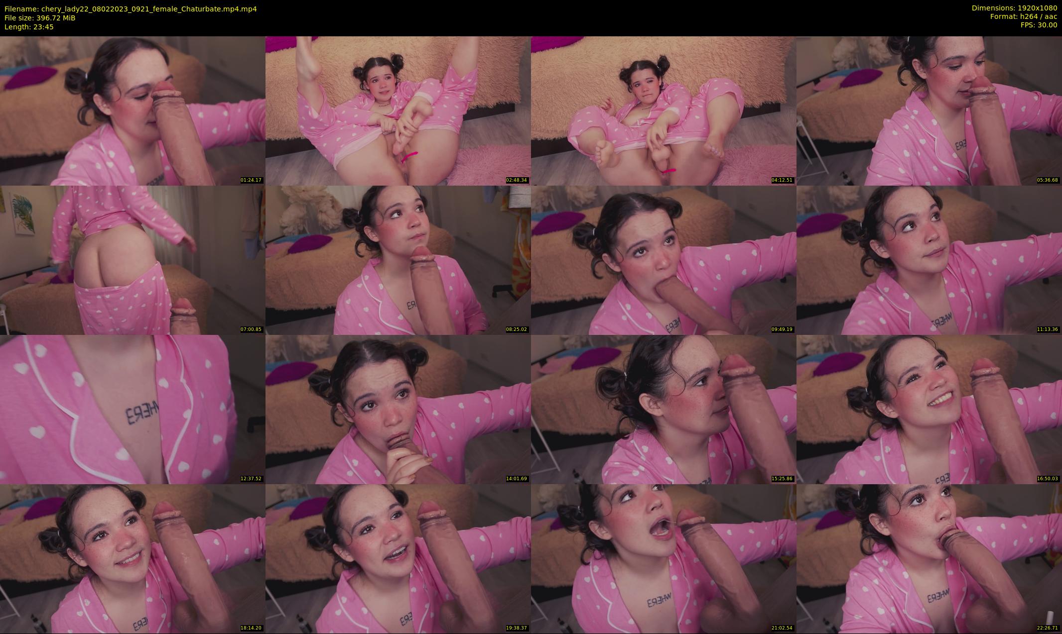 chery_lady22 — 24 minute Chaturbate female cam show recording, 1080p, Feb 8, 2023