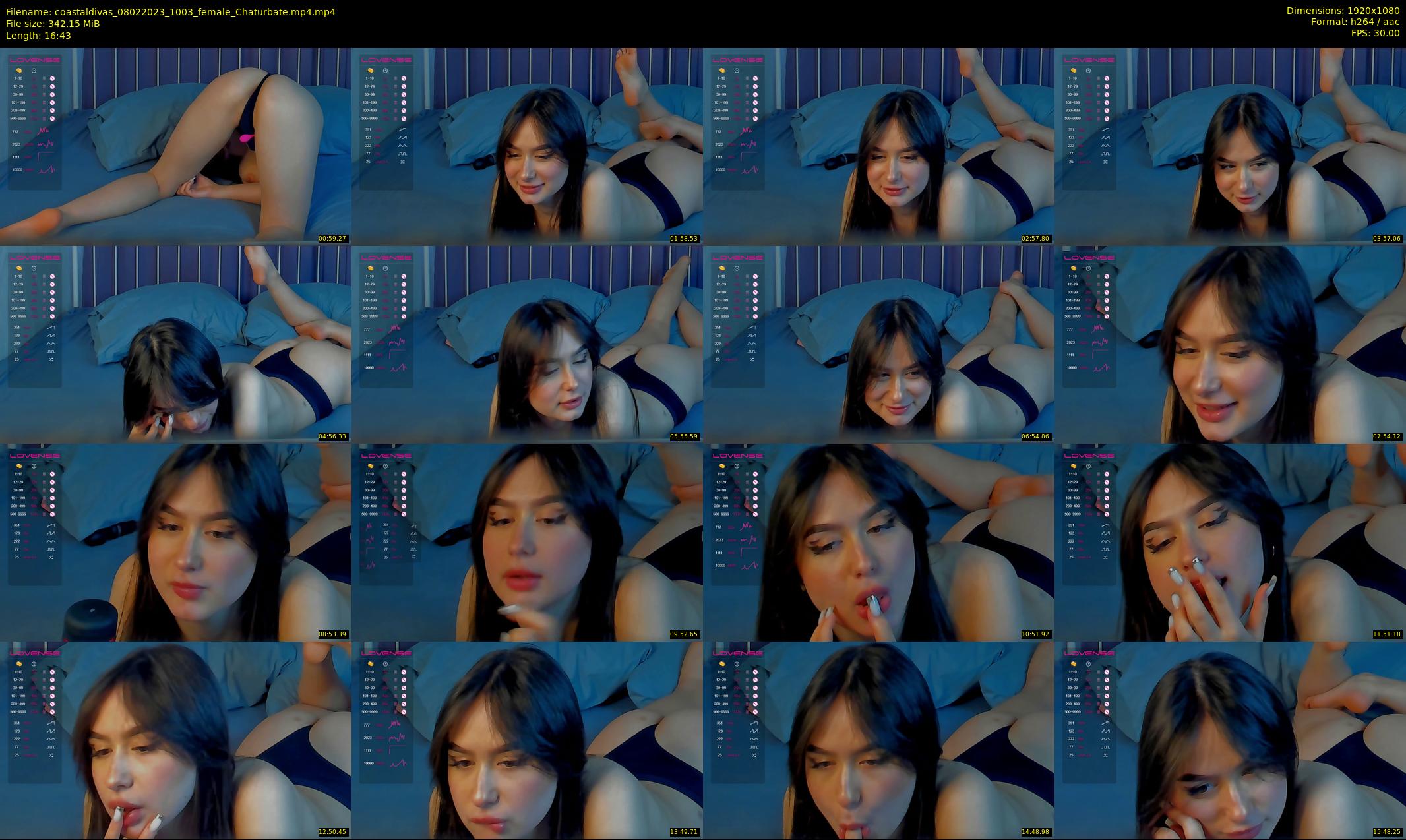 coastaldivas — 17 minute Chaturbate female cam show recording, 1080p, Feb 8, 2023