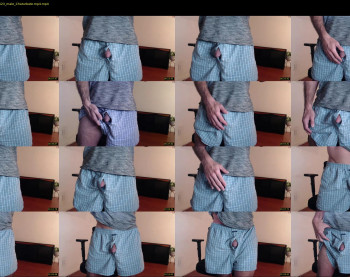 college001 — 3 minute Chaturbate male cam show recording, 720p, Feb 9, 2023