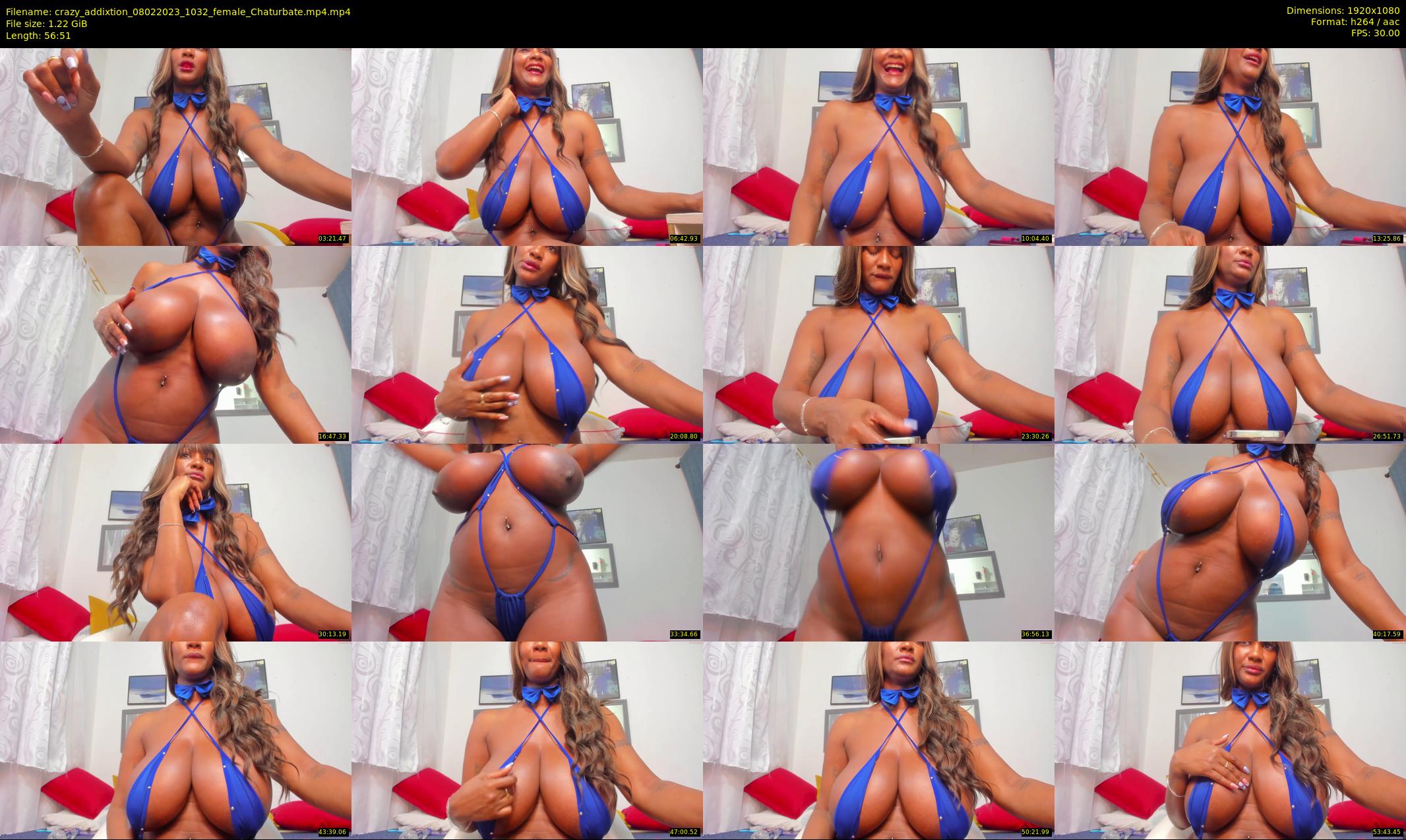 crazy_addixtion — 57 minute Chaturbate female cam show recording, 1080p, Feb 8, 2023