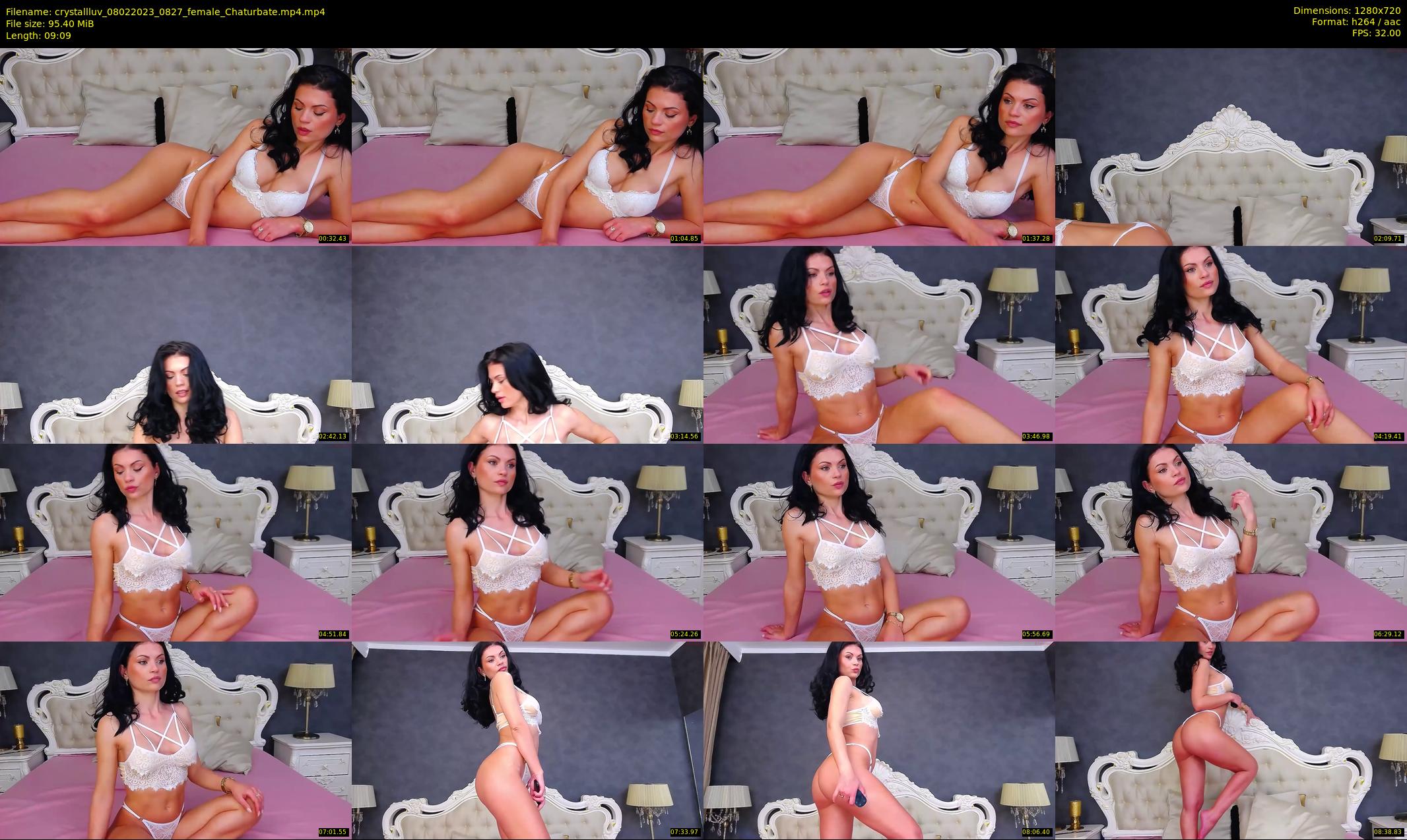 crystallluv — 10 minute Chaturbate female cam show recording, 720p, Feb 8, 2023