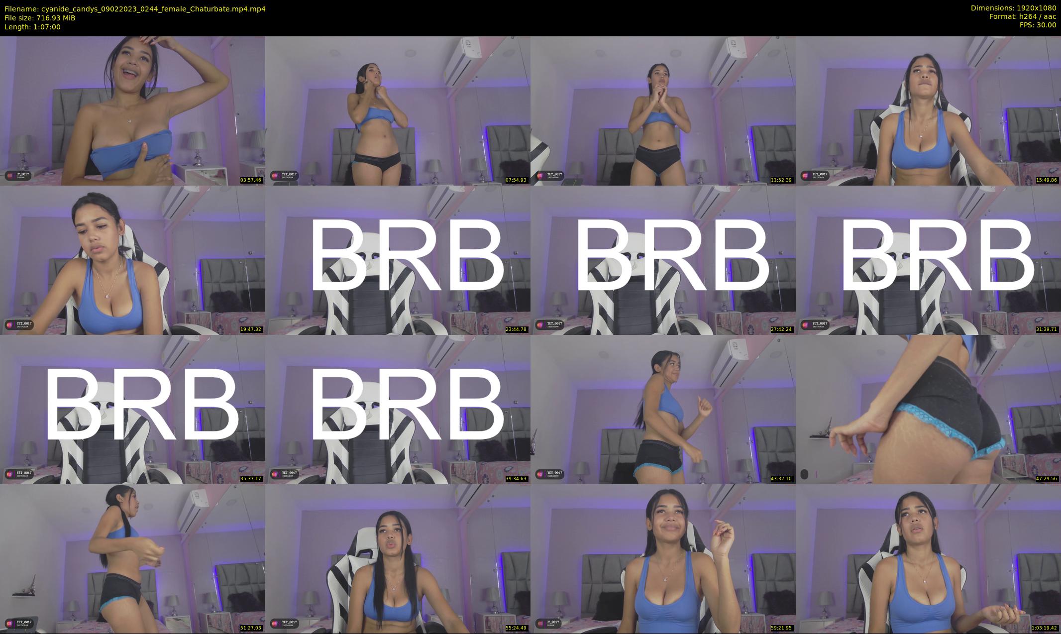 cyanide_candys — 67 minute Chaturbate female cam show recording, 1080p, Feb 9, 2023
