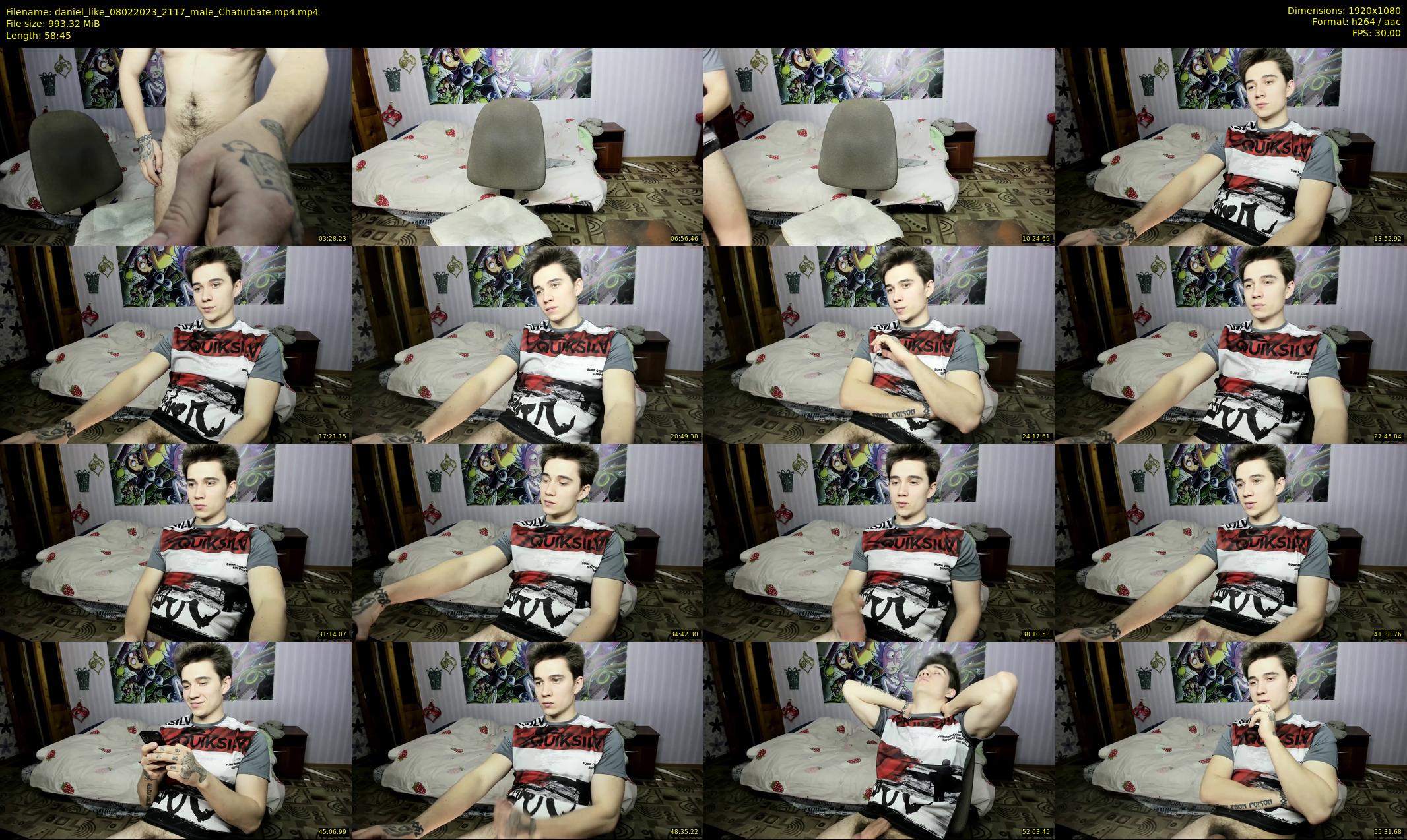 daniel_like — 59 minute Chaturbate male cam show recording, 1080p, Feb 8, 2023