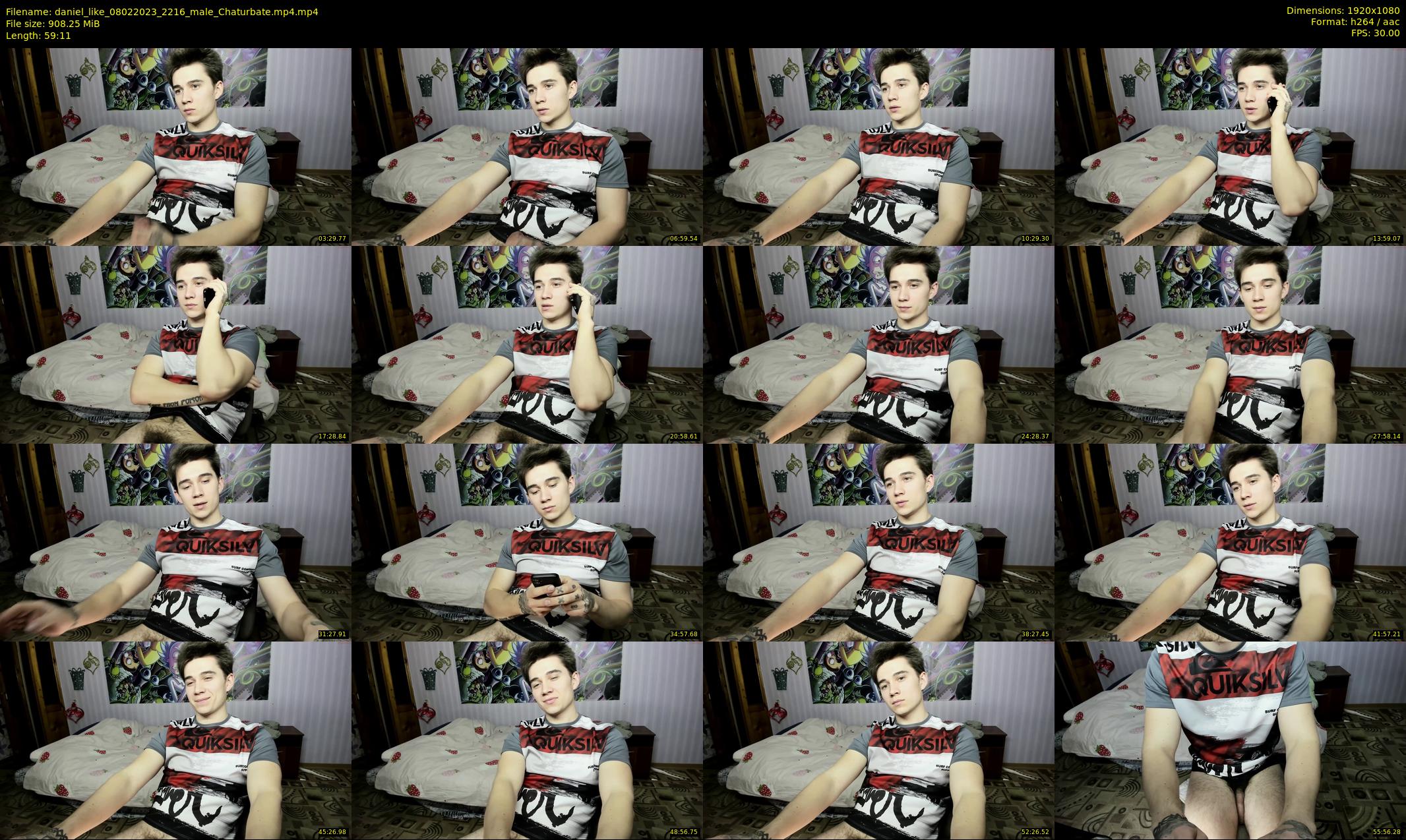 daniel_like — 60 minute Chaturbate male cam show recording, 1080p, Feb 8, 2023