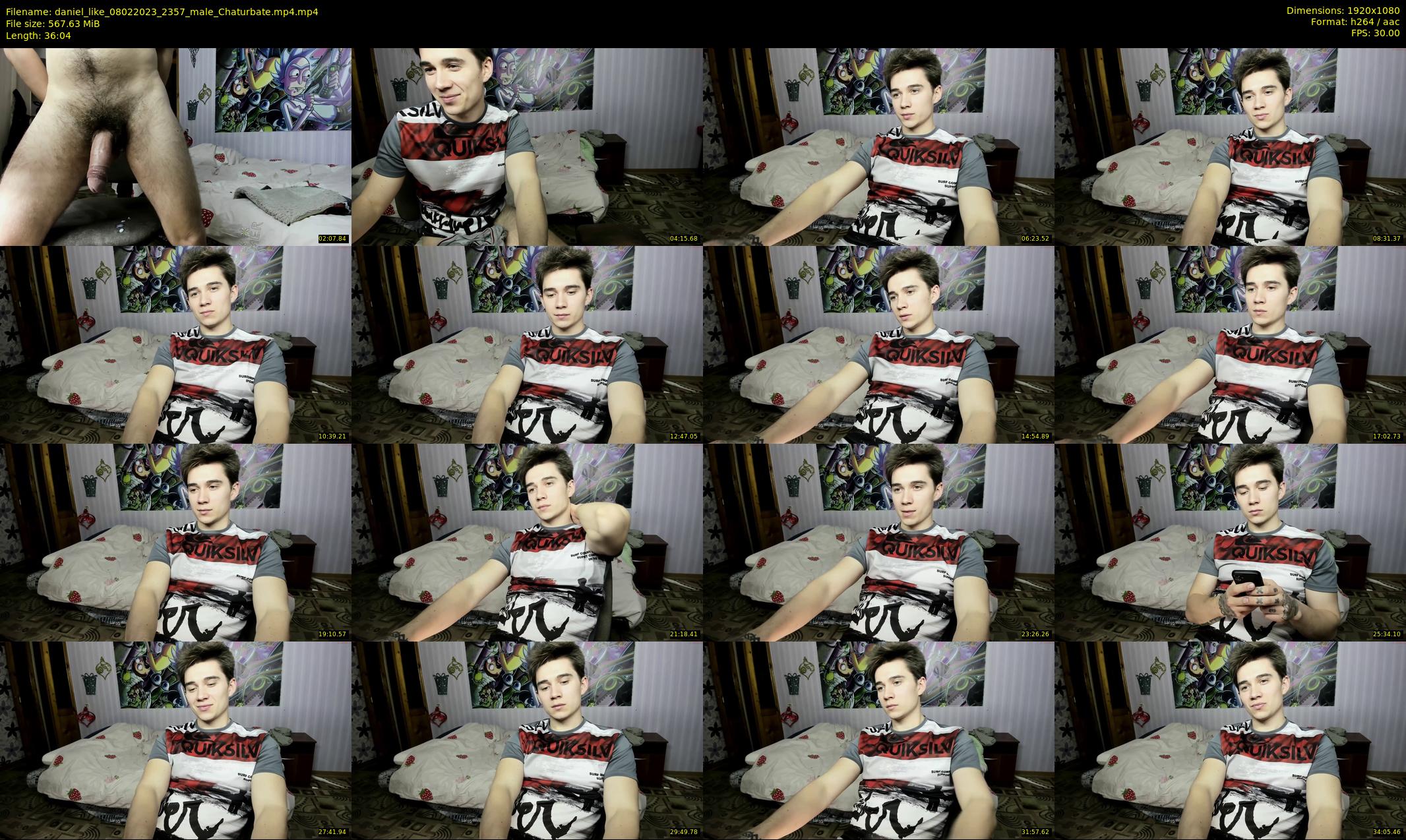 daniel_like — 37 minute Chaturbate male cam show recording, 1080p, Feb 8, 2023