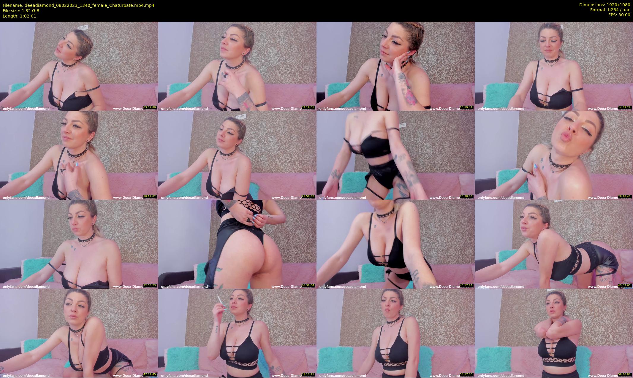 deeadiamond — 63 minute Chaturbate female cam show recording, 1080p, Feb 8, 2023