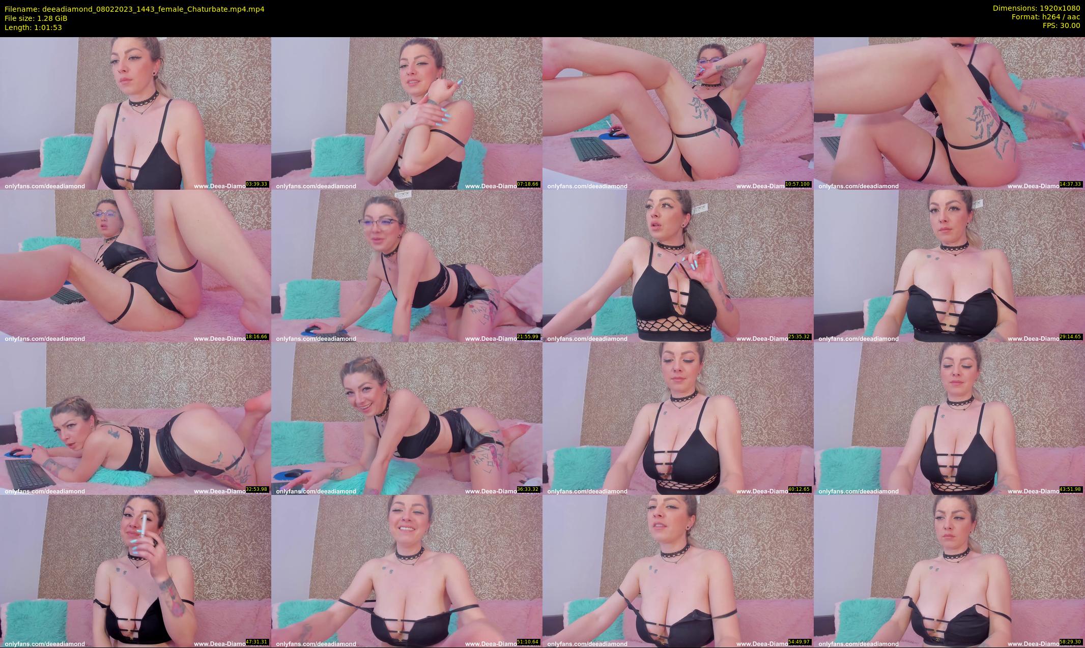 deeadiamond — 62 minute Chaturbate female cam show recording, 1080p, Feb 8, 2023