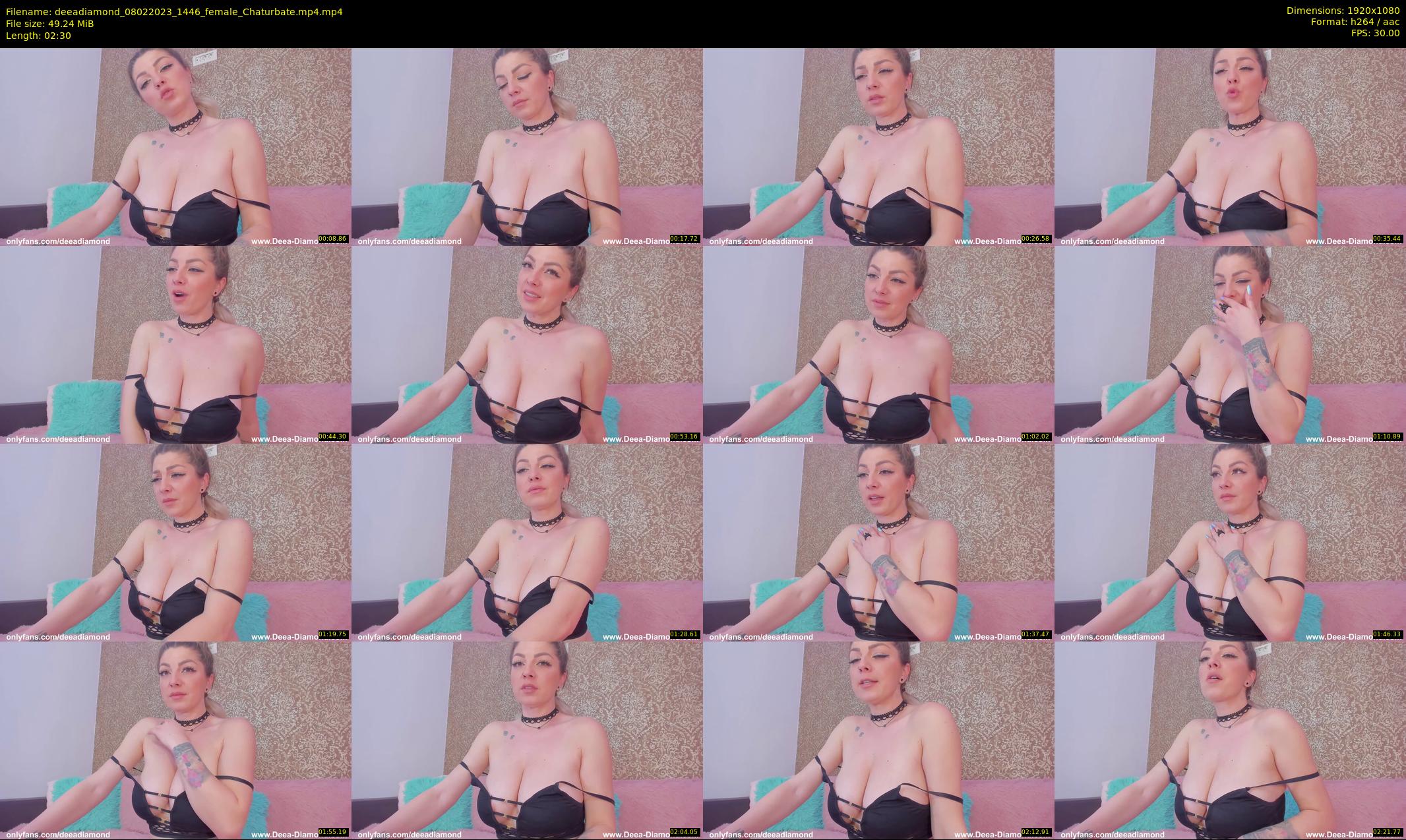 deeadiamond — 3 minute Chaturbate female cam show recording, 1080p, Feb 8, 2023