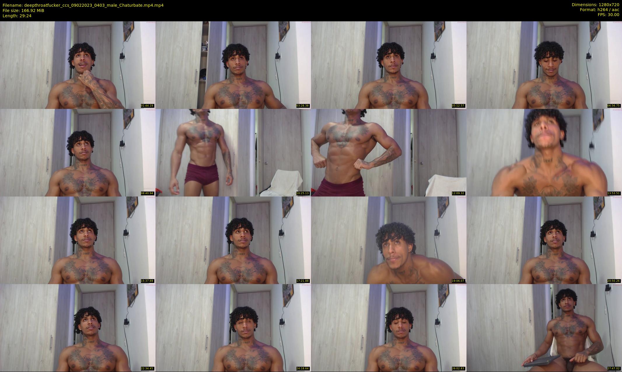 deepthroatfucker_ccs — 30 minute Chaturbate male cam show recording, 720p, Feb 9, 2023