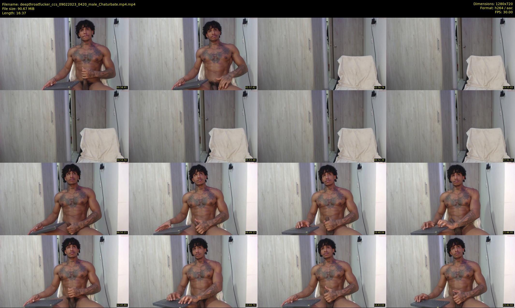 deepthroatfucker_ccs — 17 minute Chaturbate male cam show recording, 720p, Feb 9, 2023