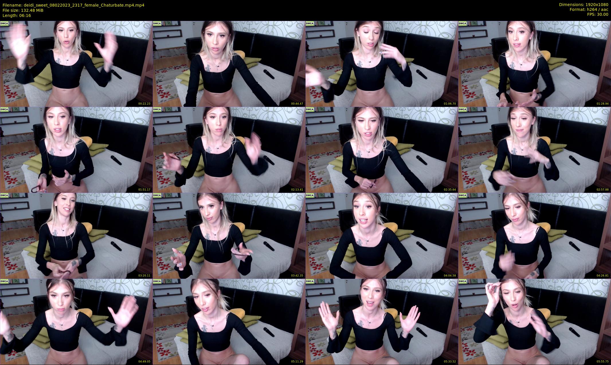 deidi_sweet — 7 minute Chaturbate female cam show recording, 1080p, Feb 8, 2023