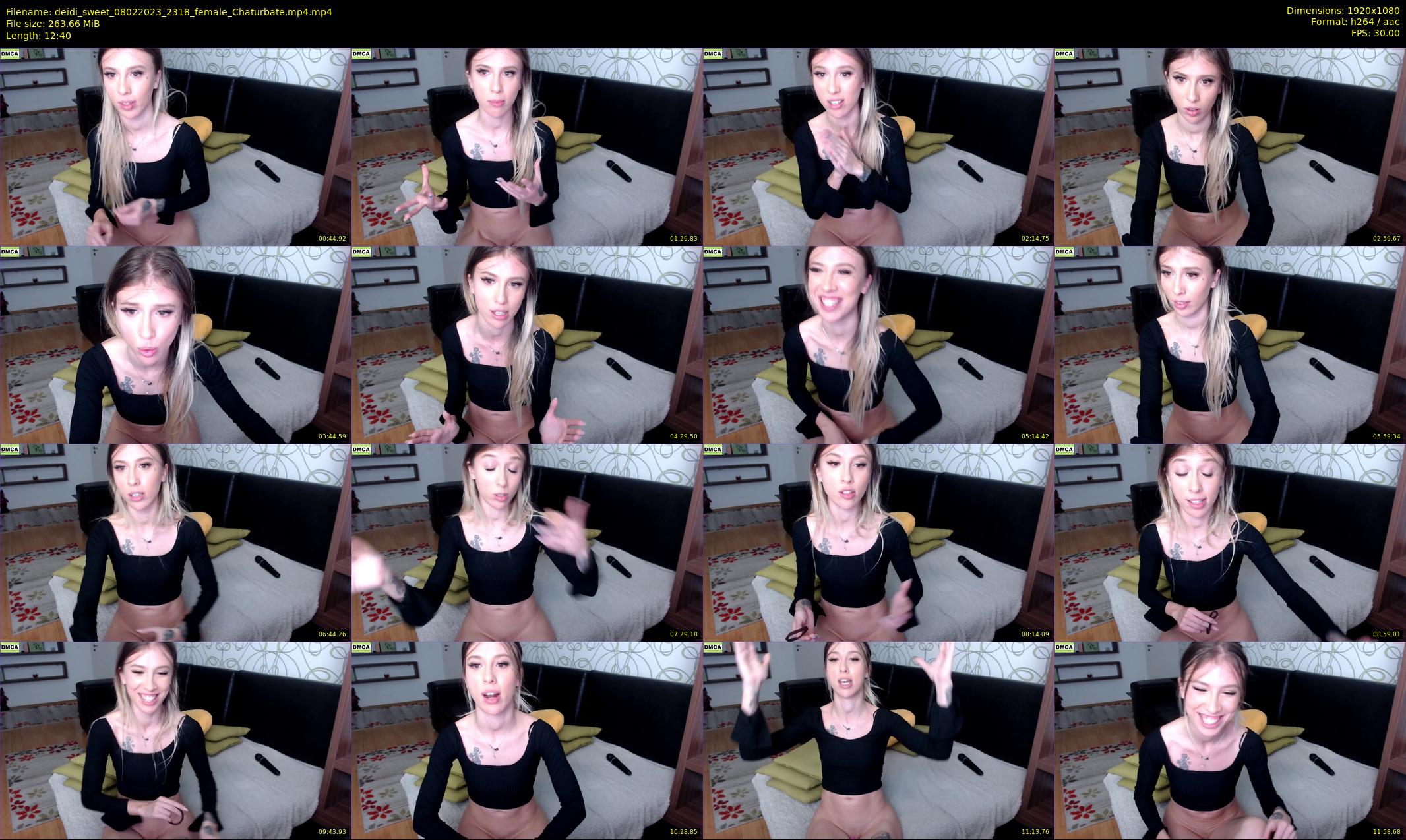 deidi_sweet — 13 minute Chaturbate female cam show recording, 1080p, Feb 8, 2023