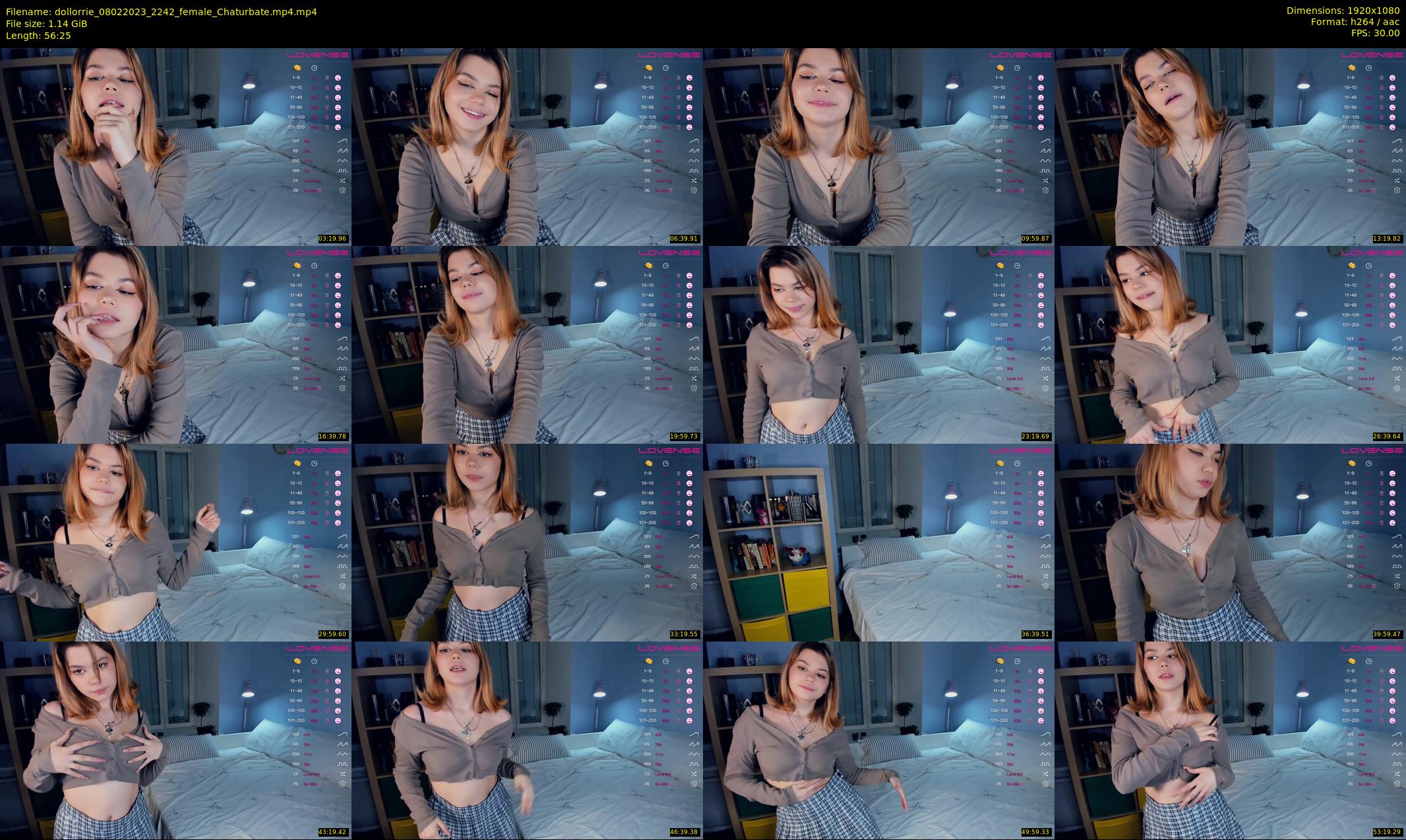 dollorrie — 57 minute Chaturbate couple cam show recording, 1080p, Feb 8, 2023