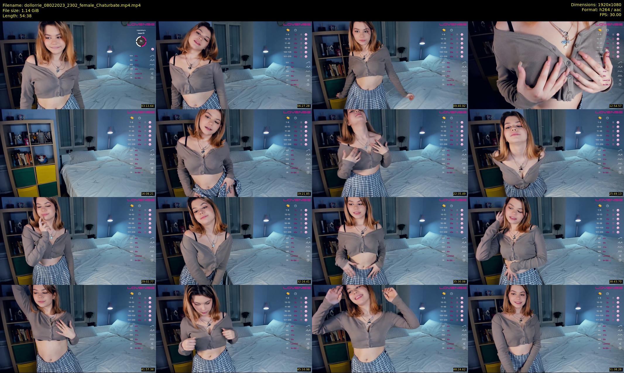 dollorrie — 55 minute Chaturbate couple cam show recording, 1080p, Feb 8, 2023