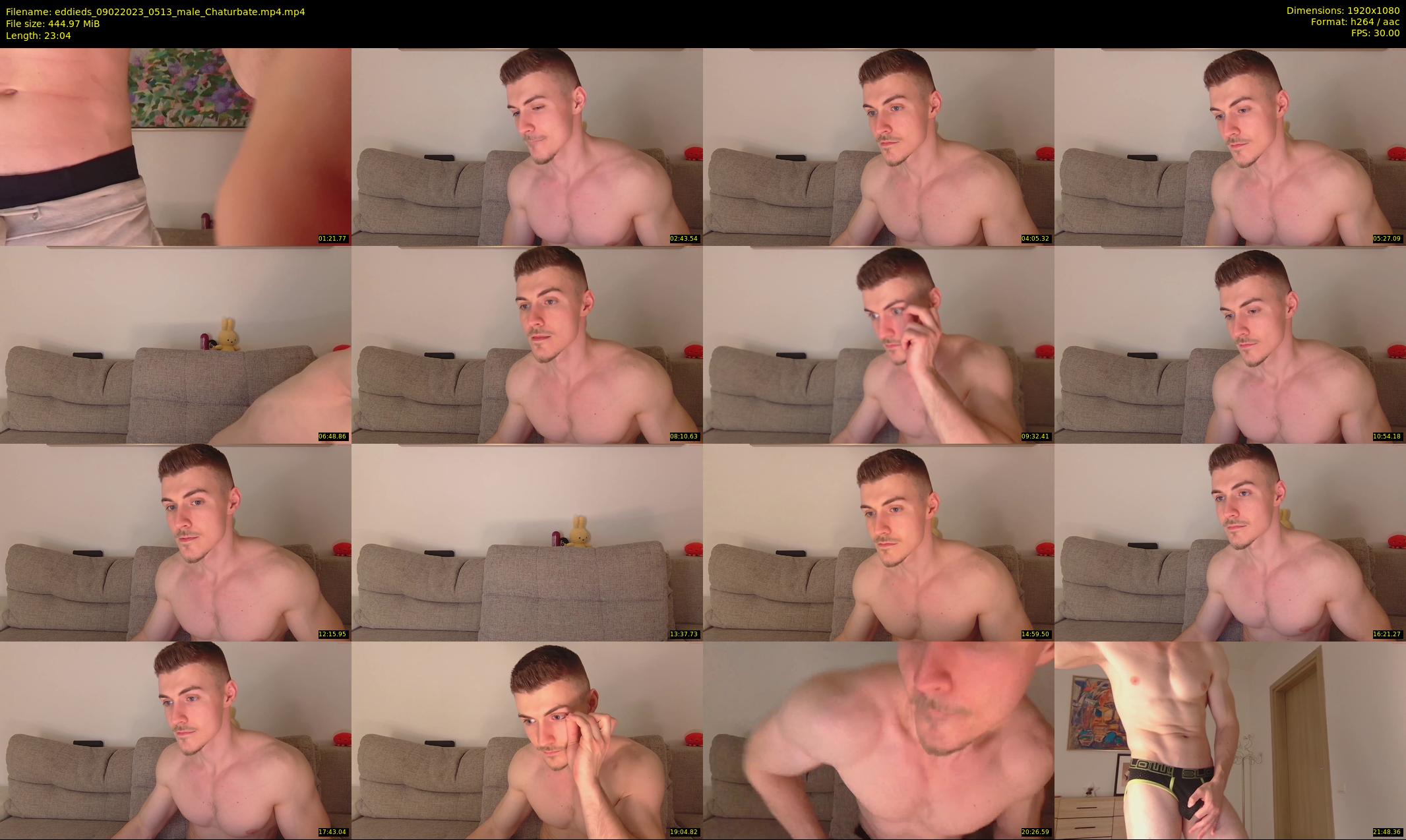 eddieds — 24 minute Chaturbate male cam show recording, 1080p, Feb 9, 2023