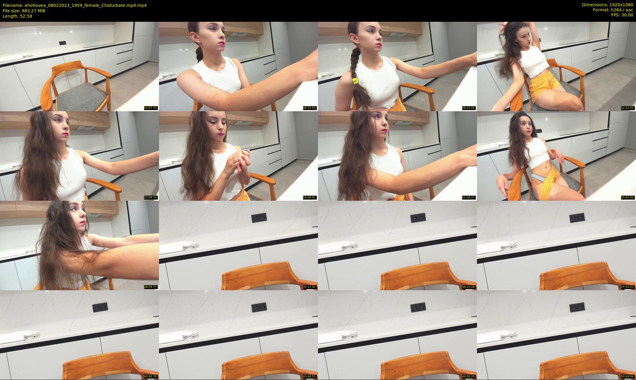 ehotlovea — 53 minute Chaturbate female cam show recording, 1080p, Feb 8, 2023