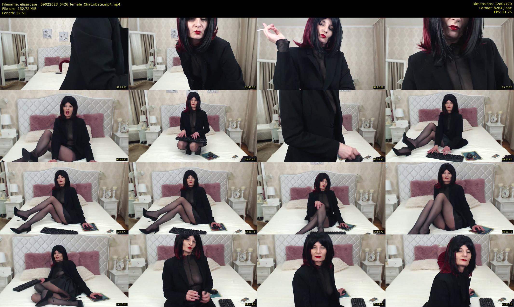 elisarosse_ — 23 minute Chaturbate female cam show recording, 720p, Feb 9, 2023