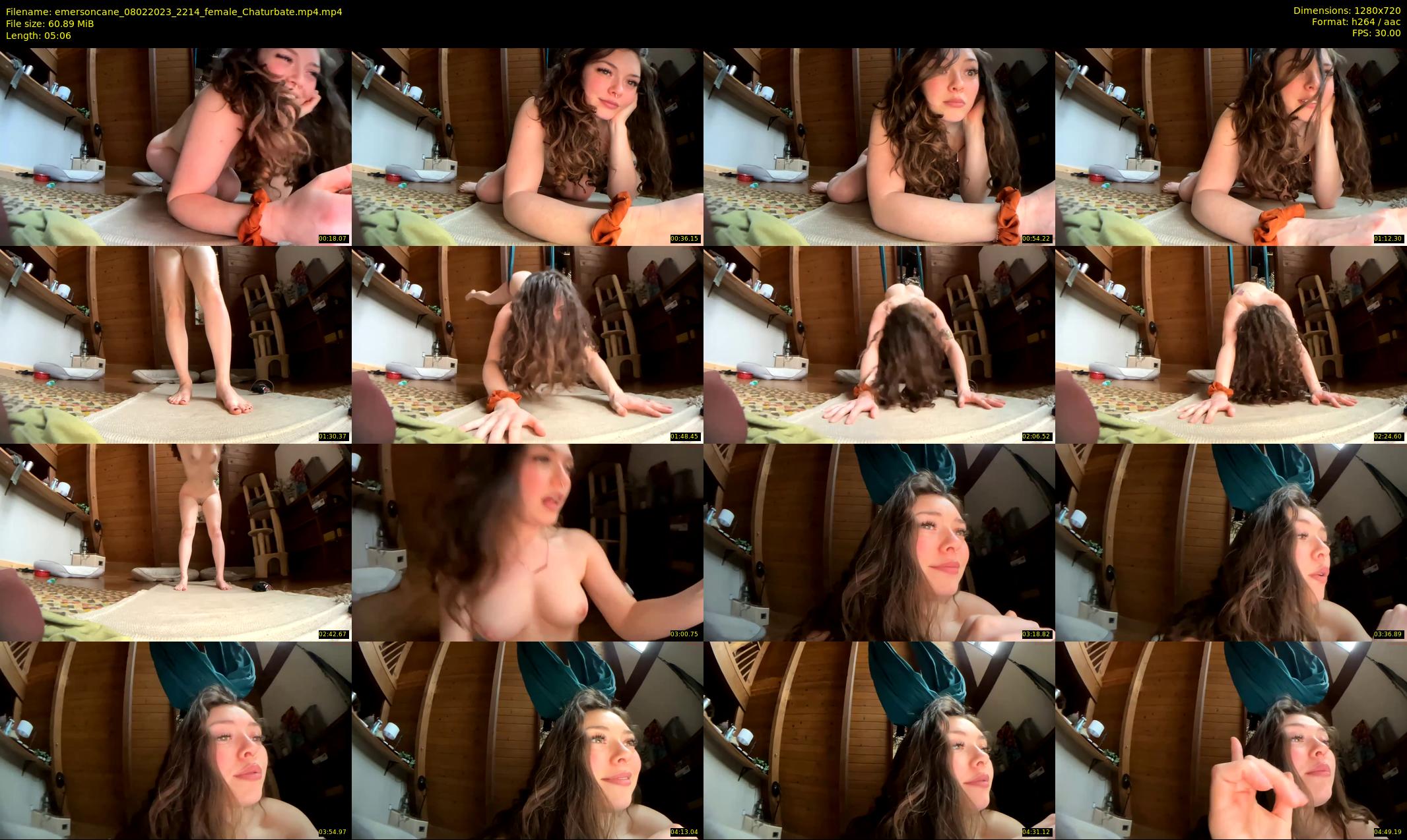 emersoncane — 6 minute Chaturbate female cam show recording, 720p, Feb 8, 2023