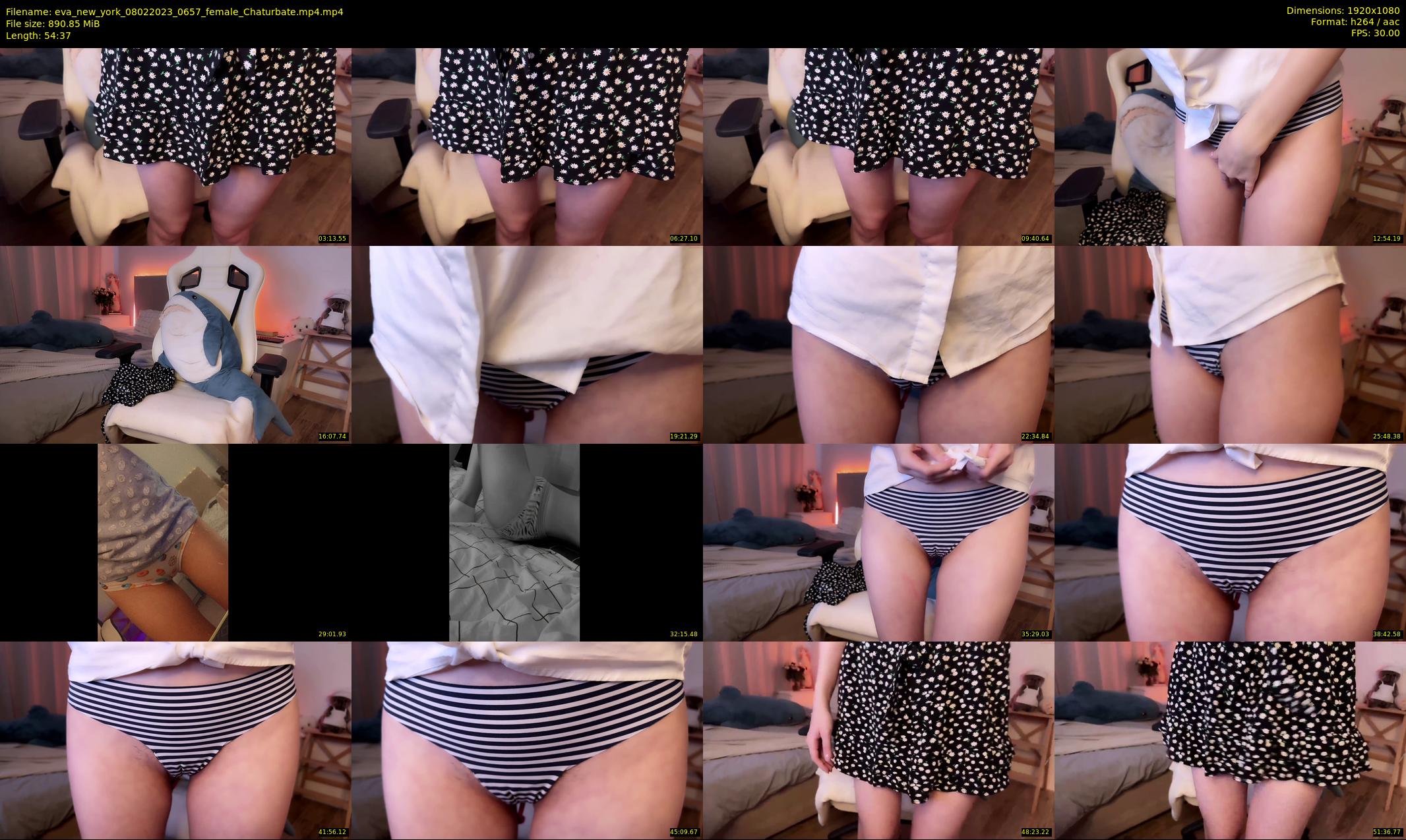eva_new_york — 55 minute Chaturbate female cam show recording, 1080p, Feb 8, 2023