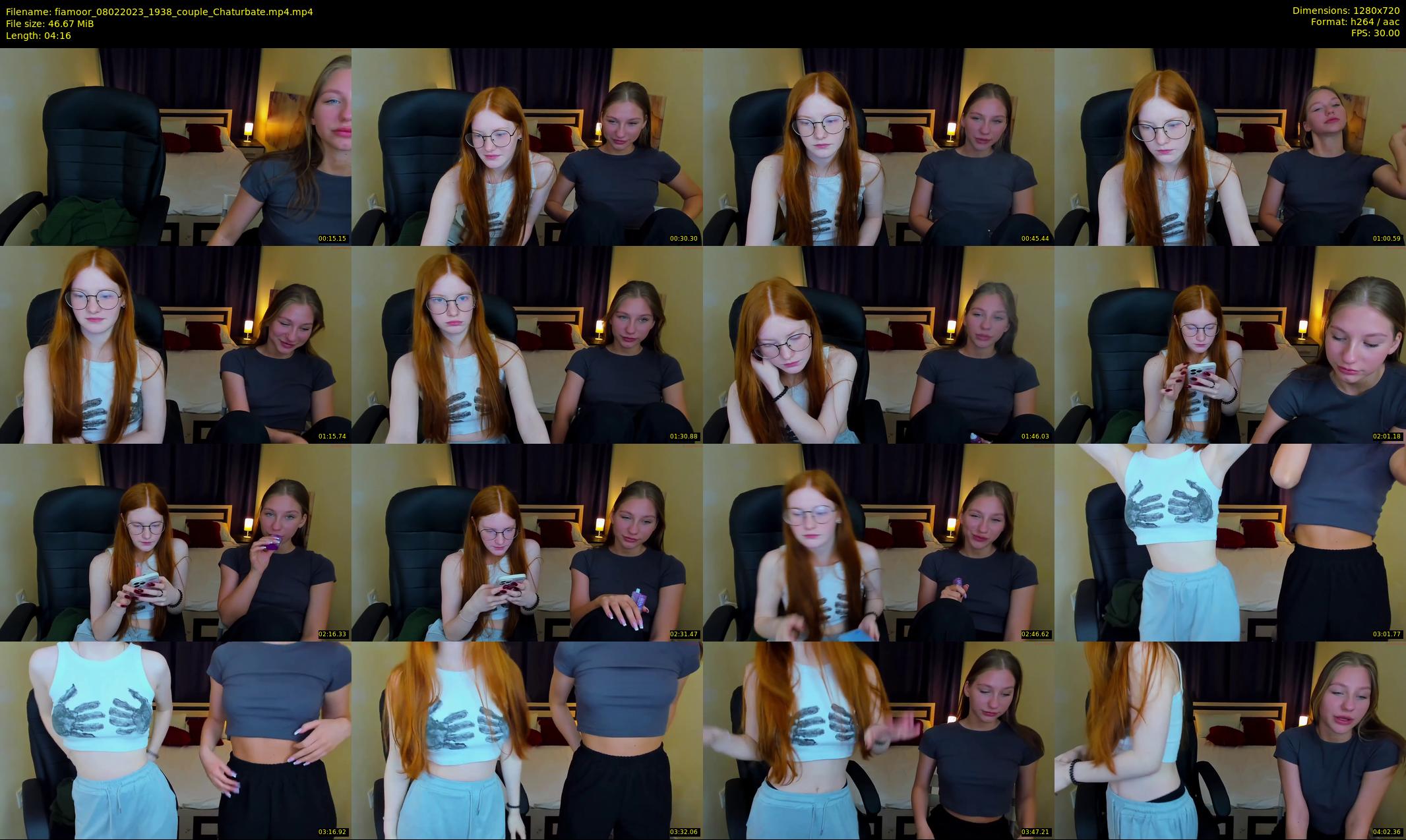fiamoor — 5 minute Chaturbate female cam show recording, 720p, Feb 8, 2023