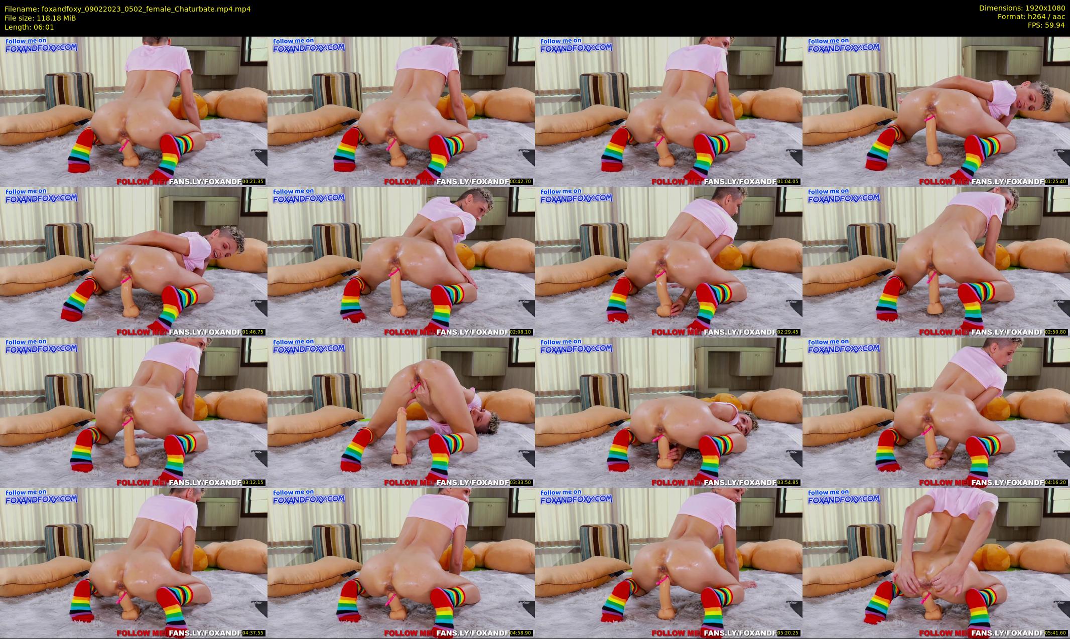 foxandfoxy — 7 minute Chaturbate couple cam show recording, 1080p, Feb 9, 2023