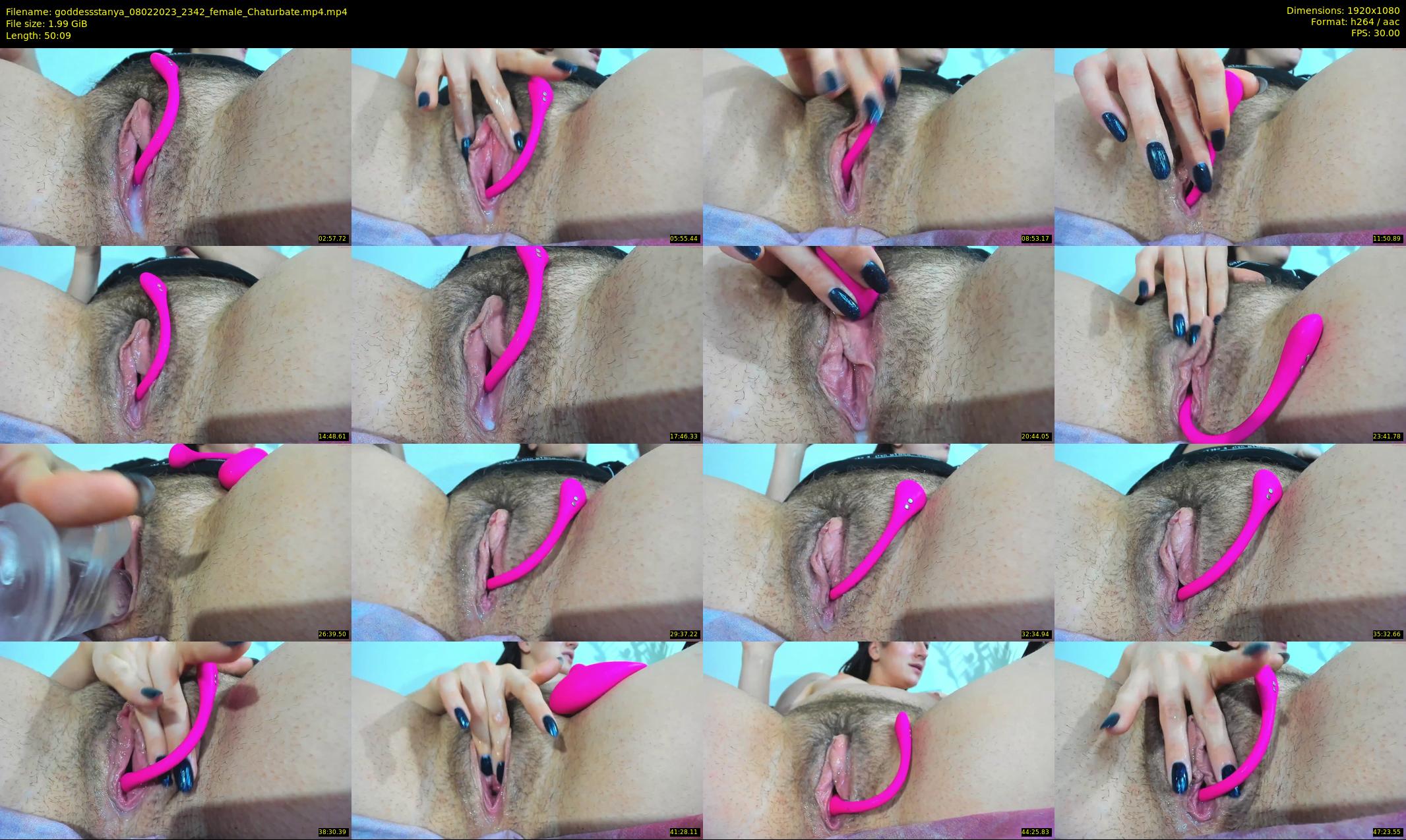 goddessstanya — 51 minute Chaturbate female cam show recording, 1080p, Feb 8, 2023